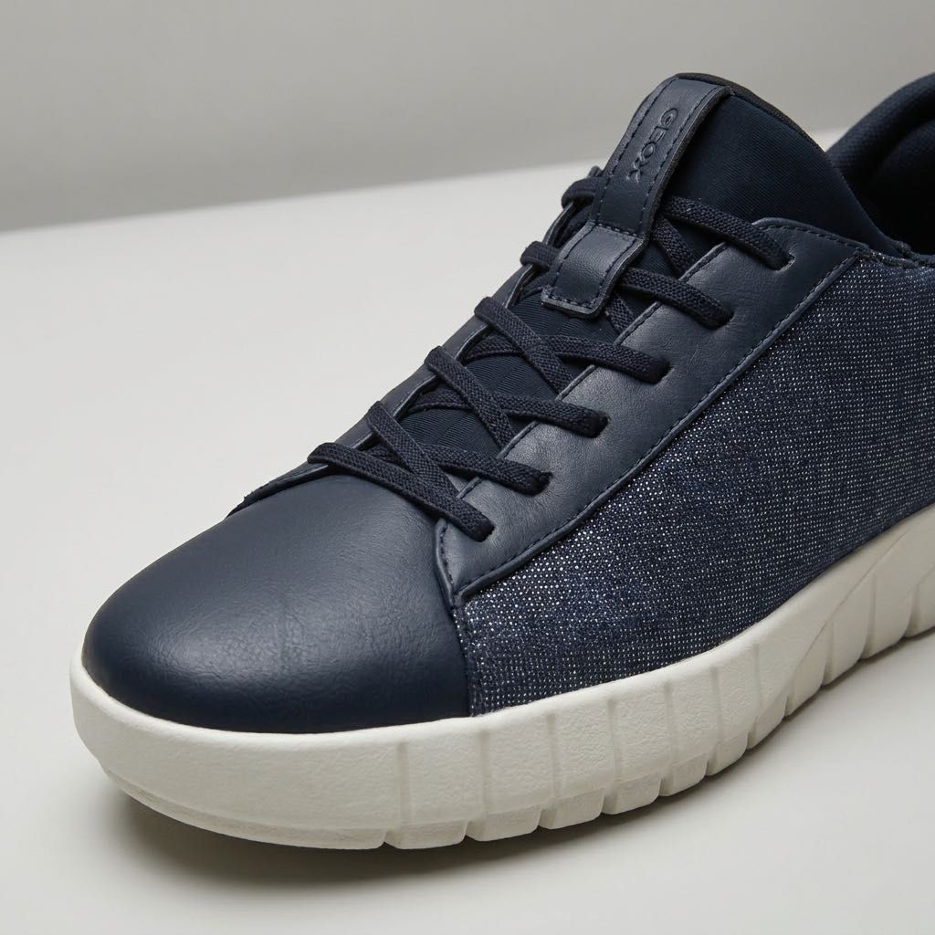 GEOX Flextride Plus - Baskets légères et respirantes Femme bleu Photo 5