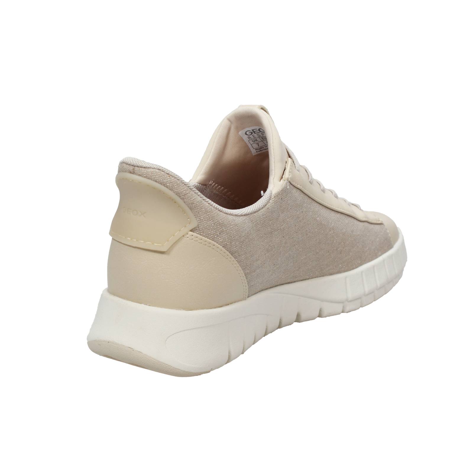 GEOX Flextride Plus - Baskets légères et respirantes Femme sable Photo 4
