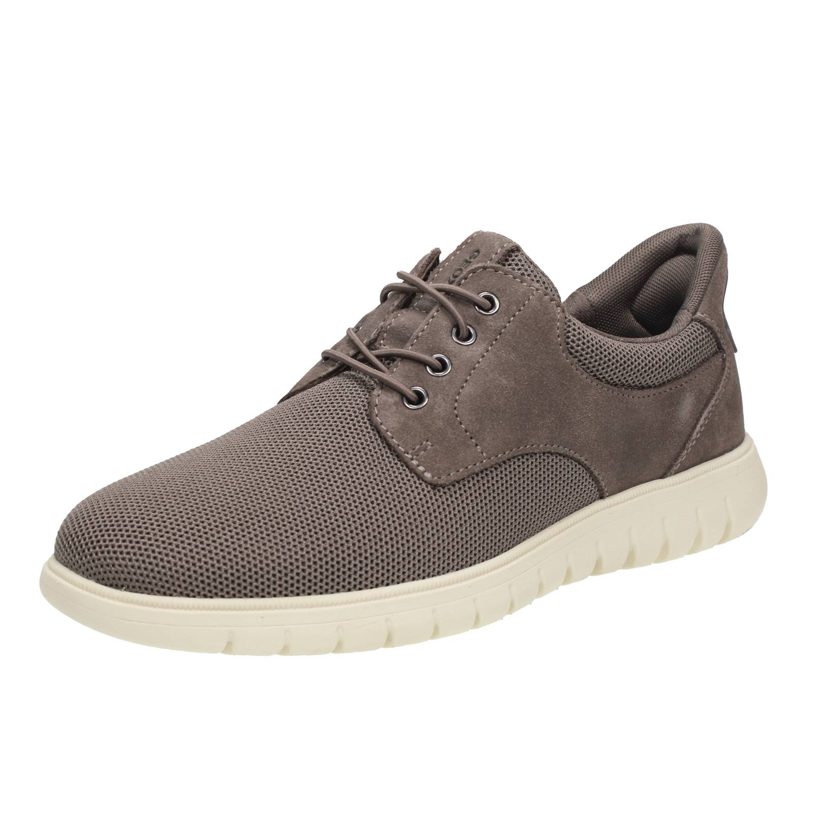 GEOX Flextride Plus - Sneakers respirantes en daim Homme gris