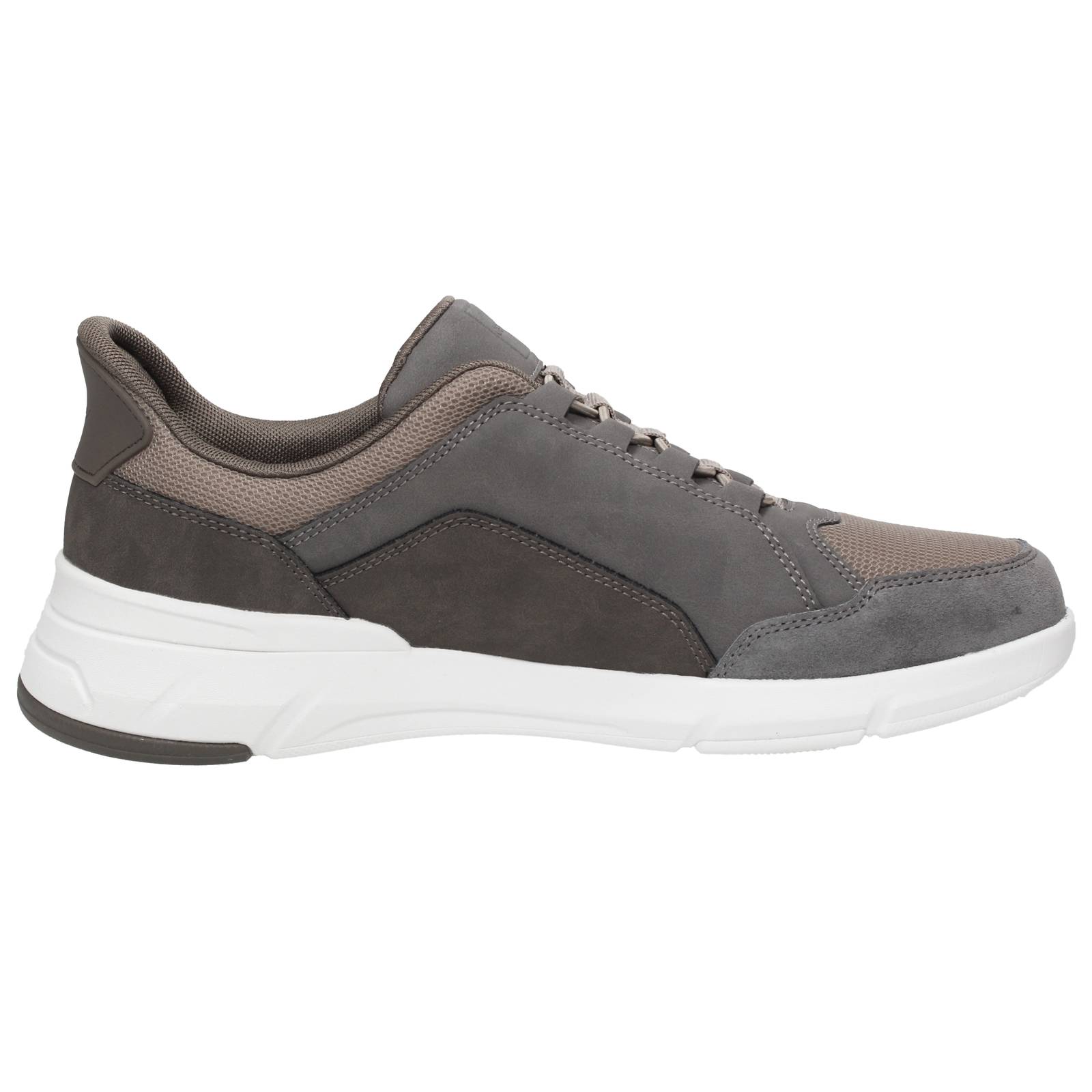 GEOX Vittour Plus - Breathable fabric sneakers Man grey Photo 2