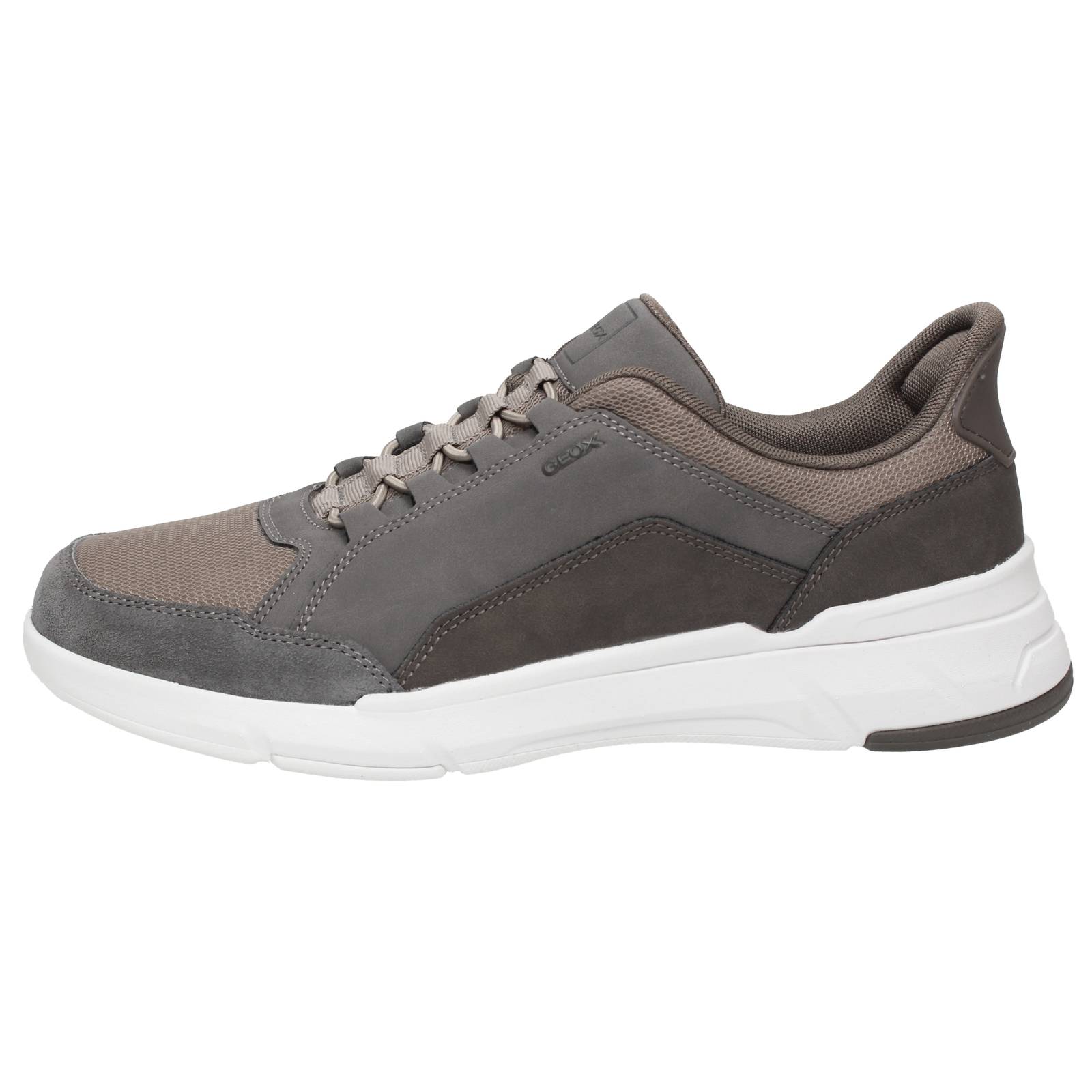 GEOX Vittour Plus - Breathable fabric sneakers Man grey Photo 3
