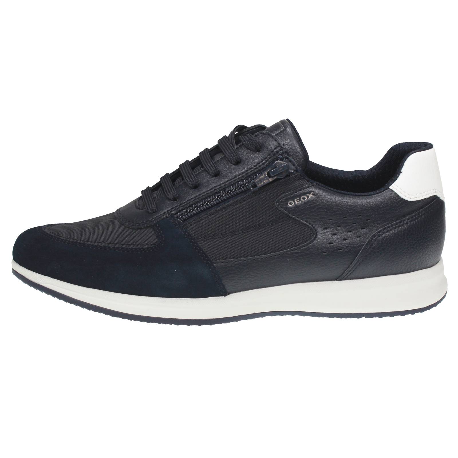 GEOX Avery - Atmungsaktive Wildleder-Sneakers Herren blau Foto 3