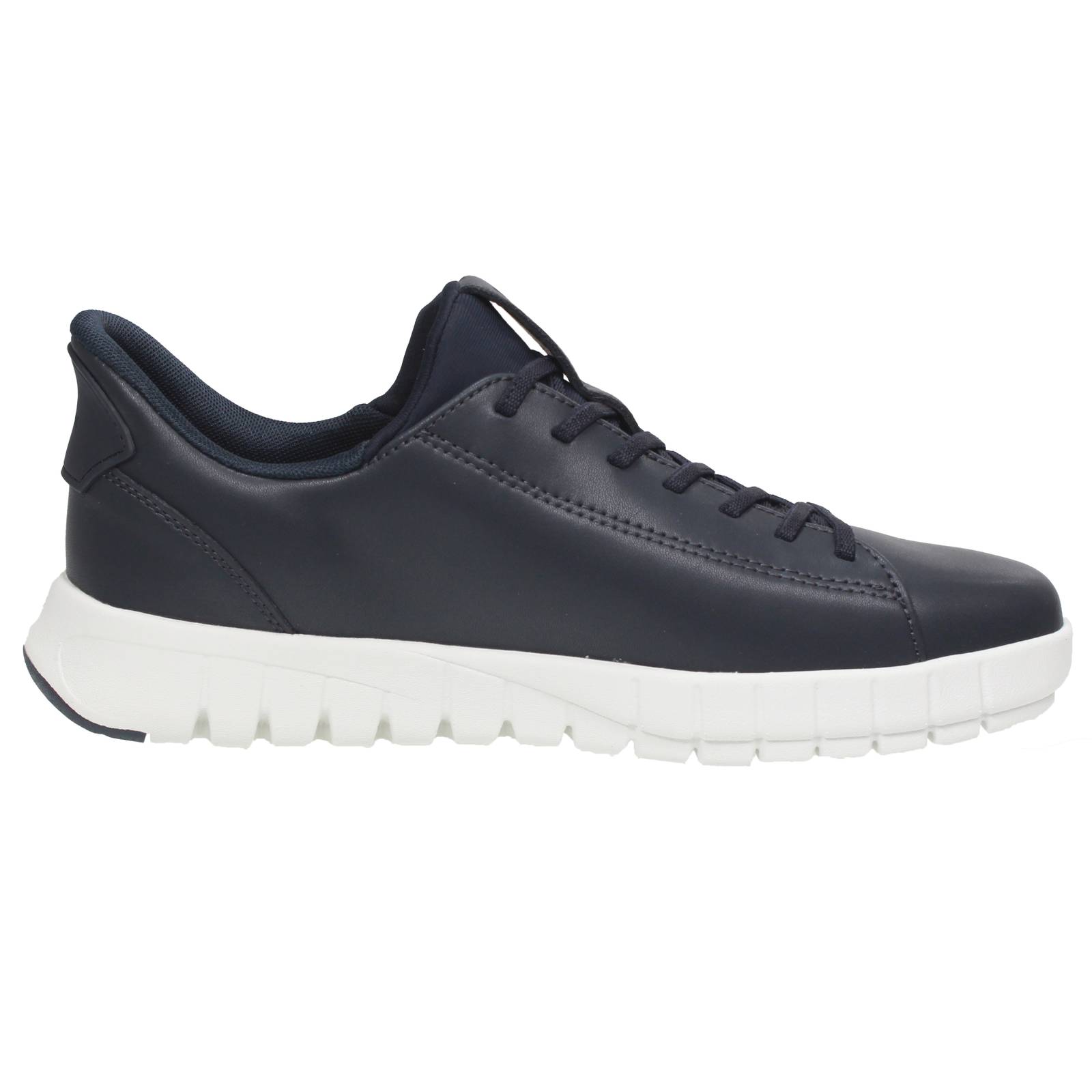GEOX Flextride Plus - Sneaker traspiranti in Pelle Uomo blu Foto 2
