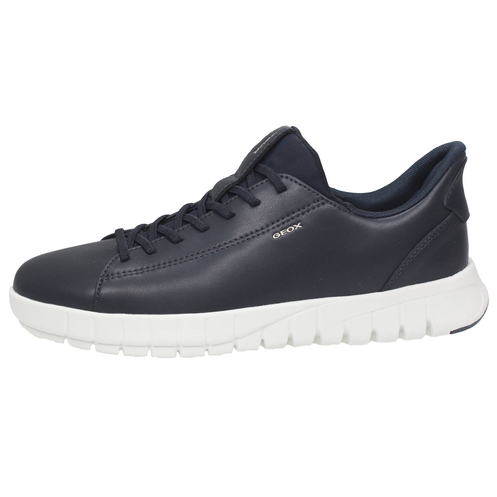 GEOX Flextride Plus - Sneaker traspiranti in Pelle Uomo blu Foto 3