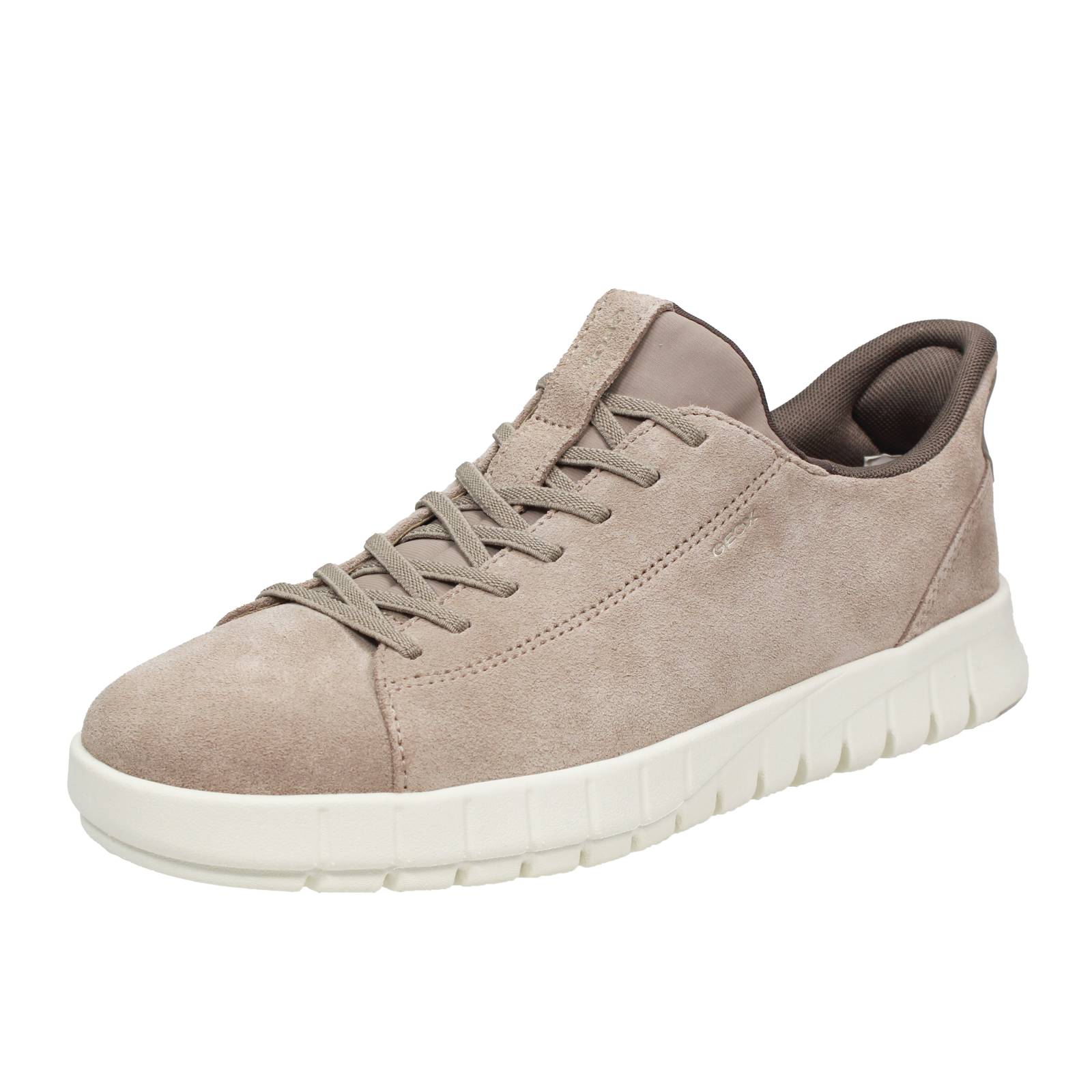 GEOX Flextride Plus - Sneakers respirantes en cuir Homme sable