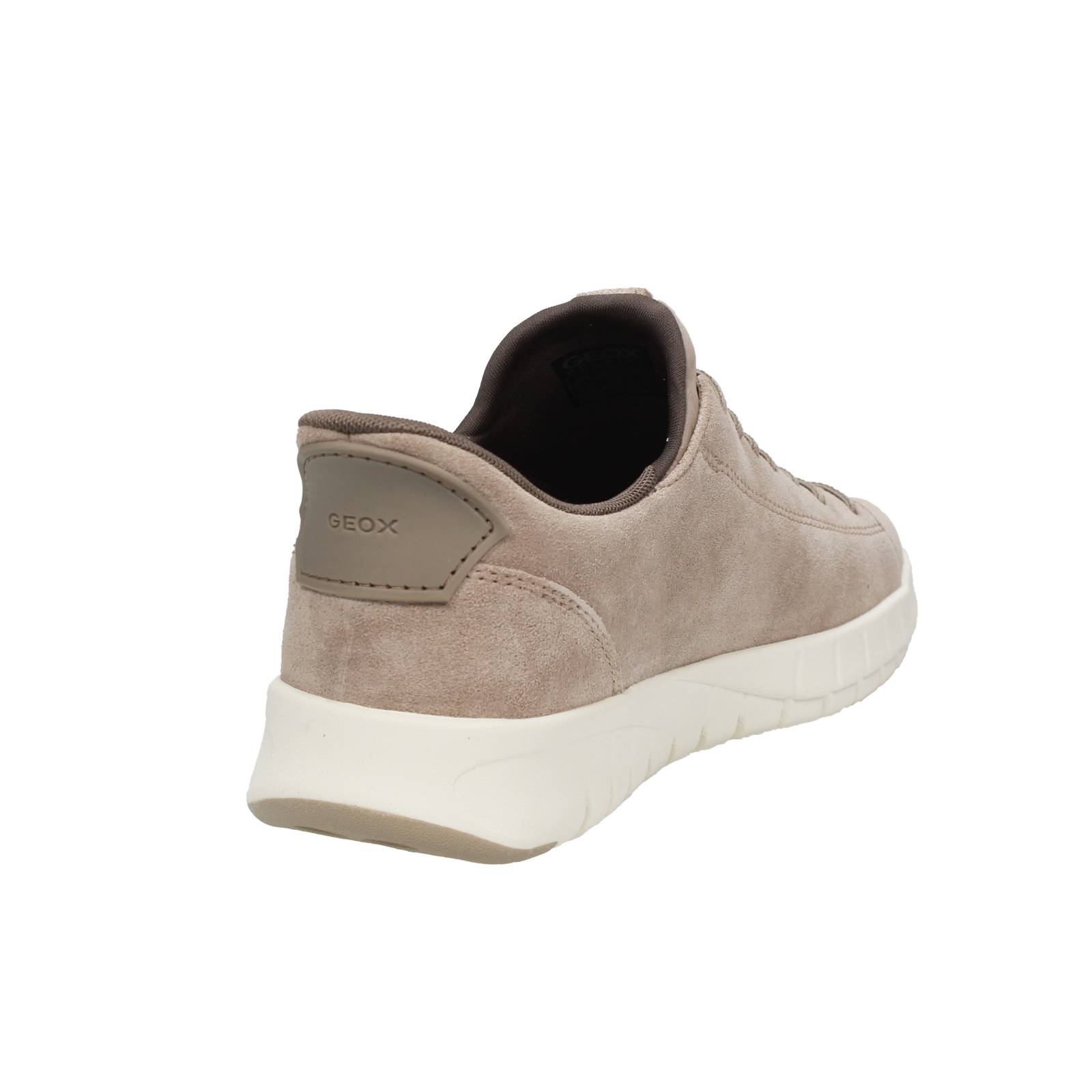 GEOX Flextride Plus - Sneaker traspiranti in Pelle Uomo sabbia Foto 4