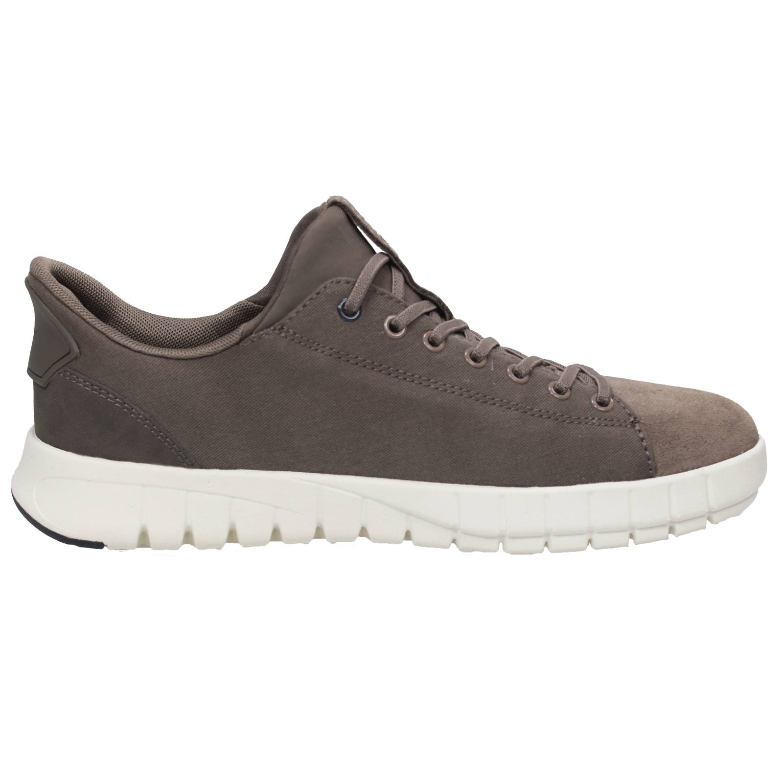 GEOX Flextride Plus - Breathable Suede Sneakers Man grey Photo 2