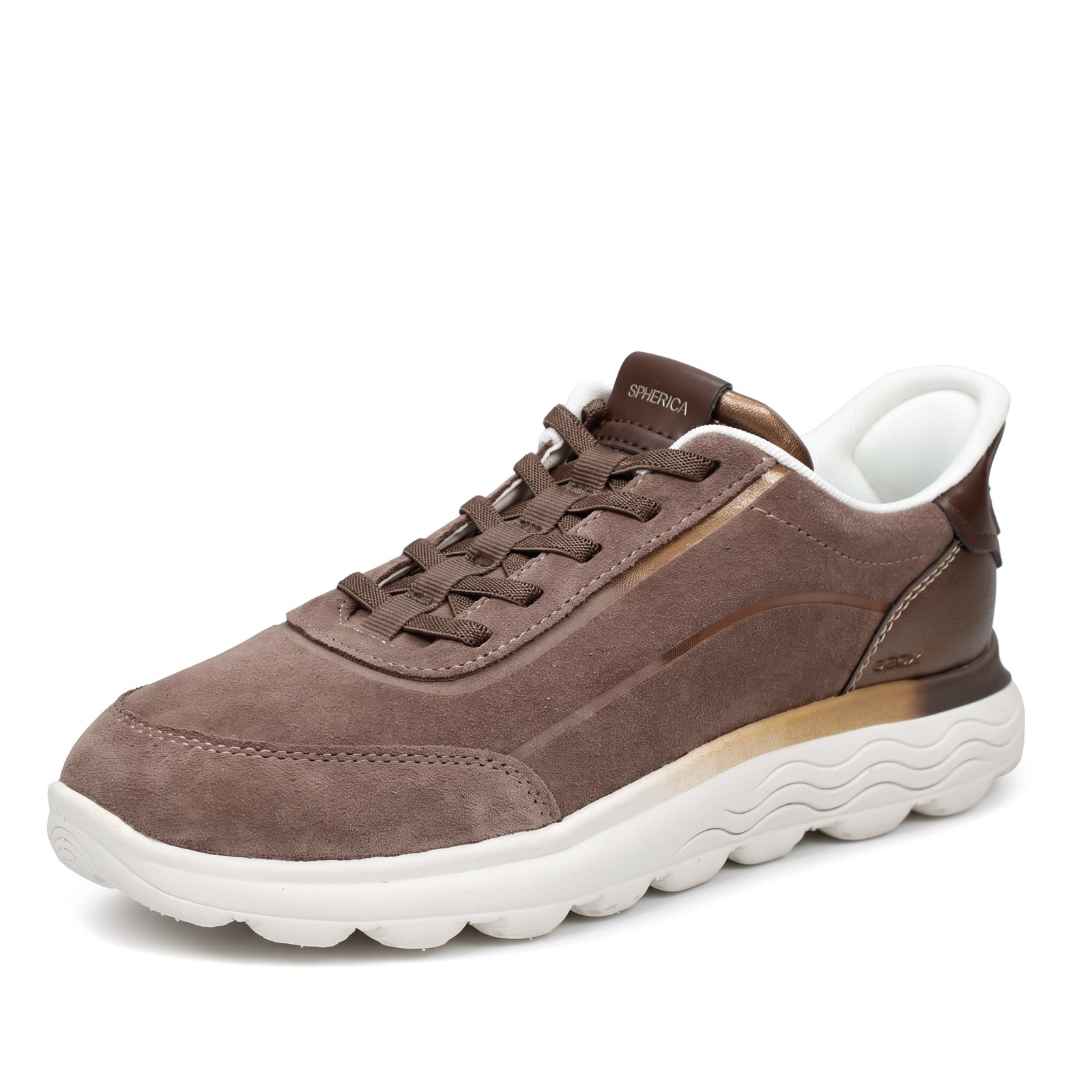 GEOX Spherica Plus – Leichte, atmungsaktive Sneakers Damen sandfarben Foto 1