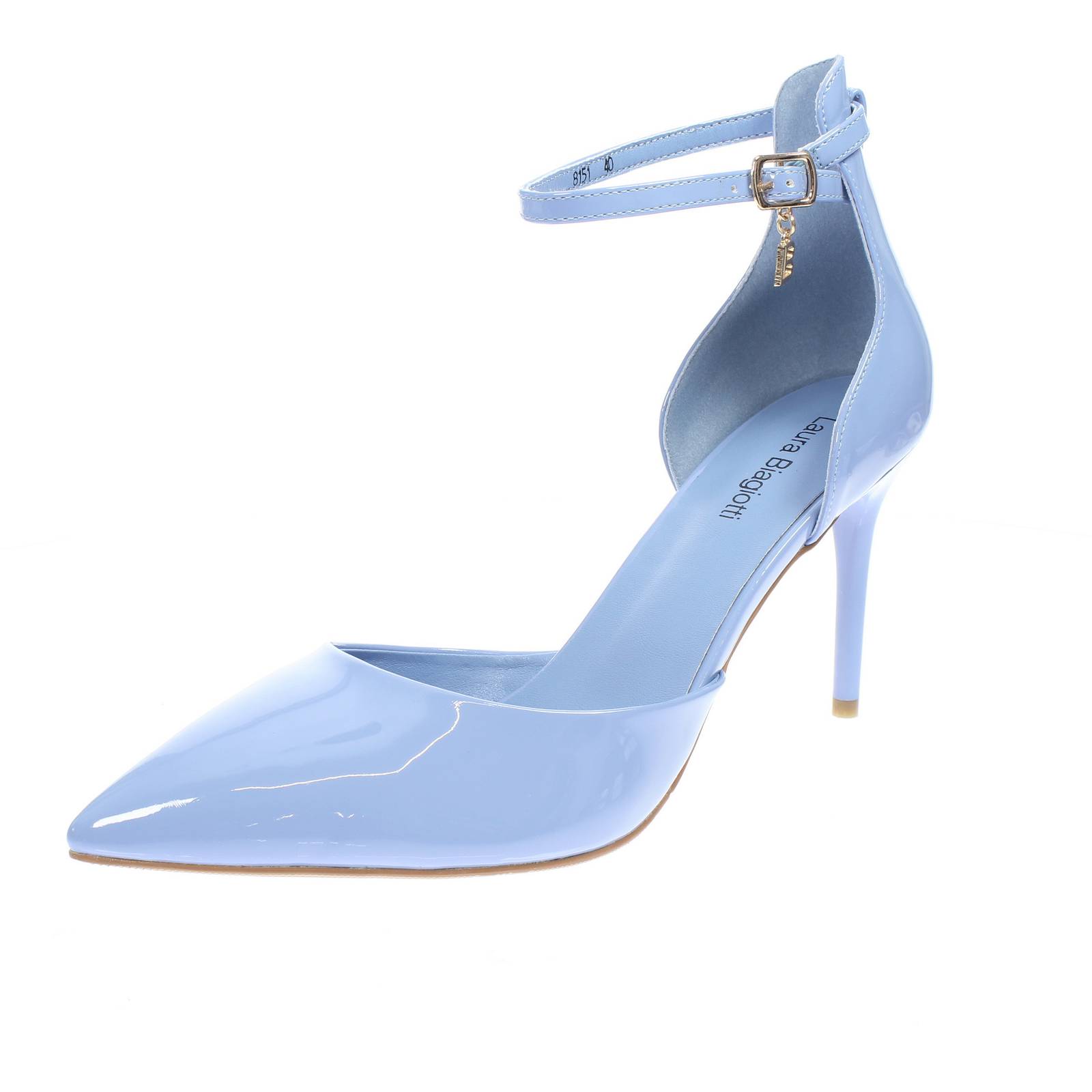 Лаура Бьяджотти В сандалиях для Такко, Спилло и Чинтурино Блю - Донна Скарпе Такко