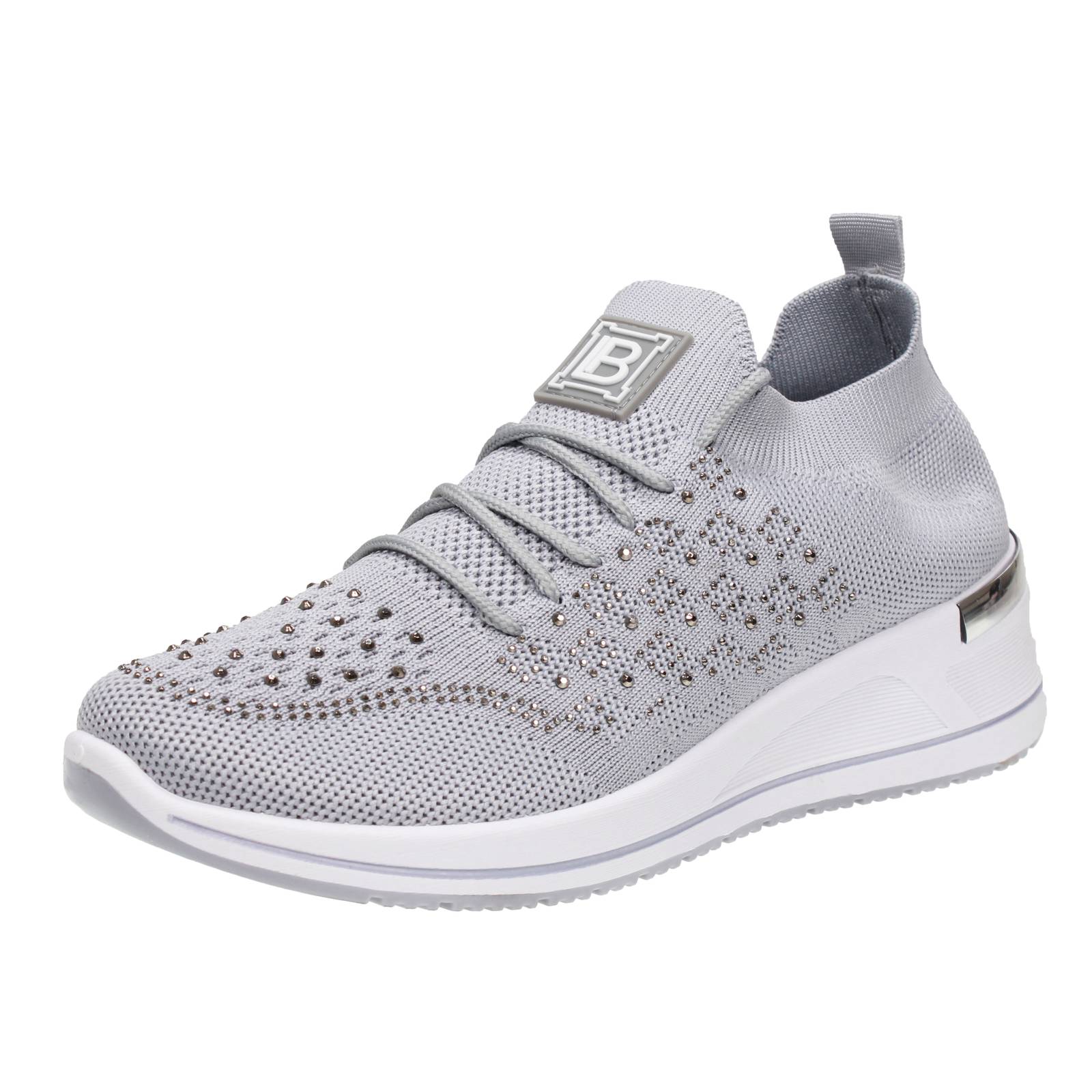 Laura Biagiotti Stoffsneaker mit erhhter Sohle grau - Damenschuhe 7990₽