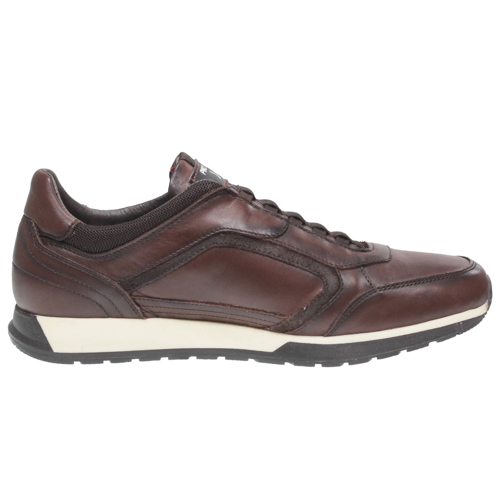 PIKOLINOS Cambil - Sneakers Slip On in Pelle Uomo testa di moro Foto 2