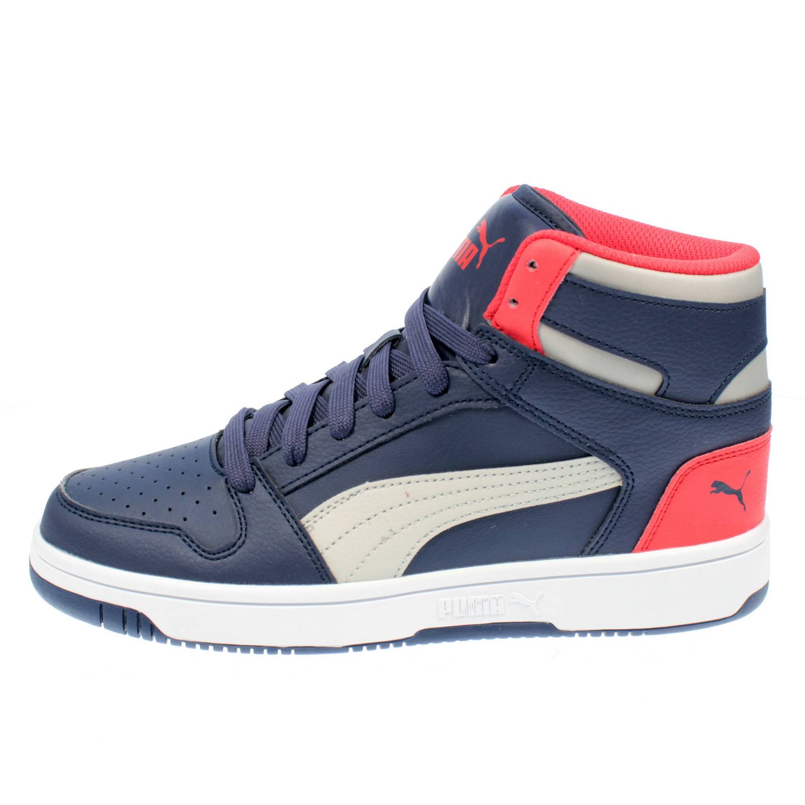 PUMA JR Rebound Layup Mid Kids blue Photo 3