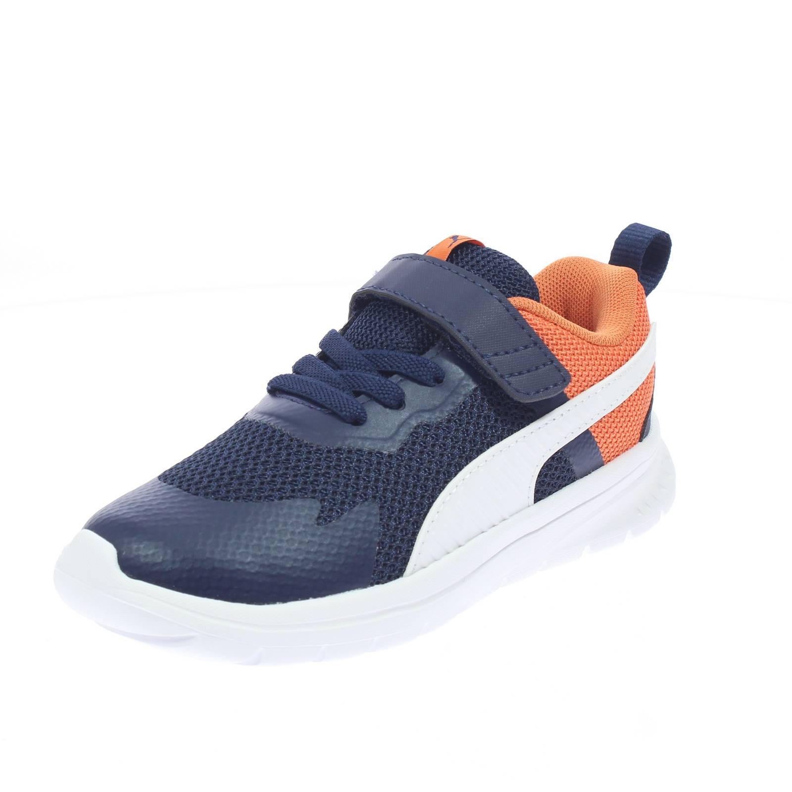 PUMA Evolve Run Mesh AC INF - Sneakers with Straps Kids blue