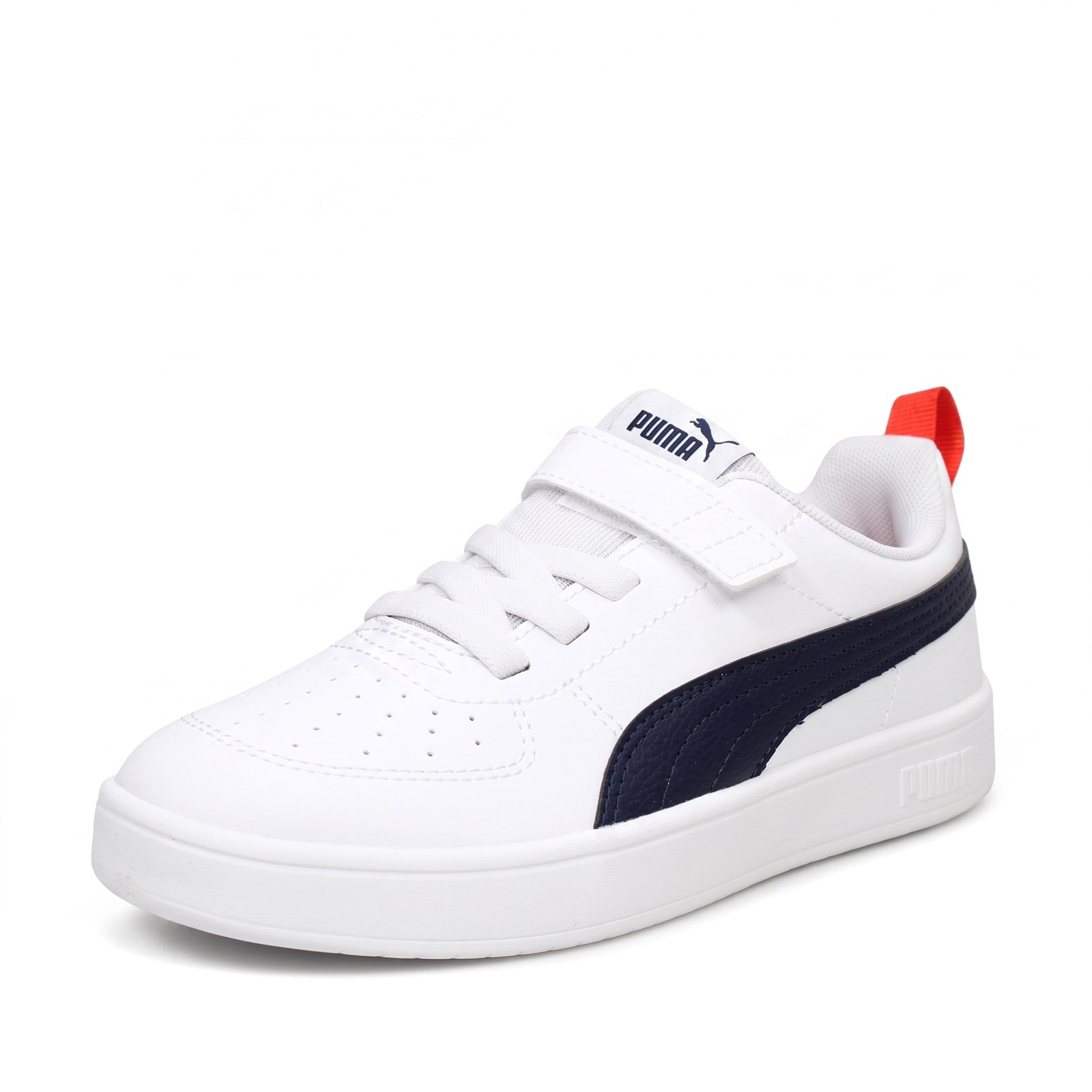 PUMA Rickie AC PS - Sneakers with Straps Kids white