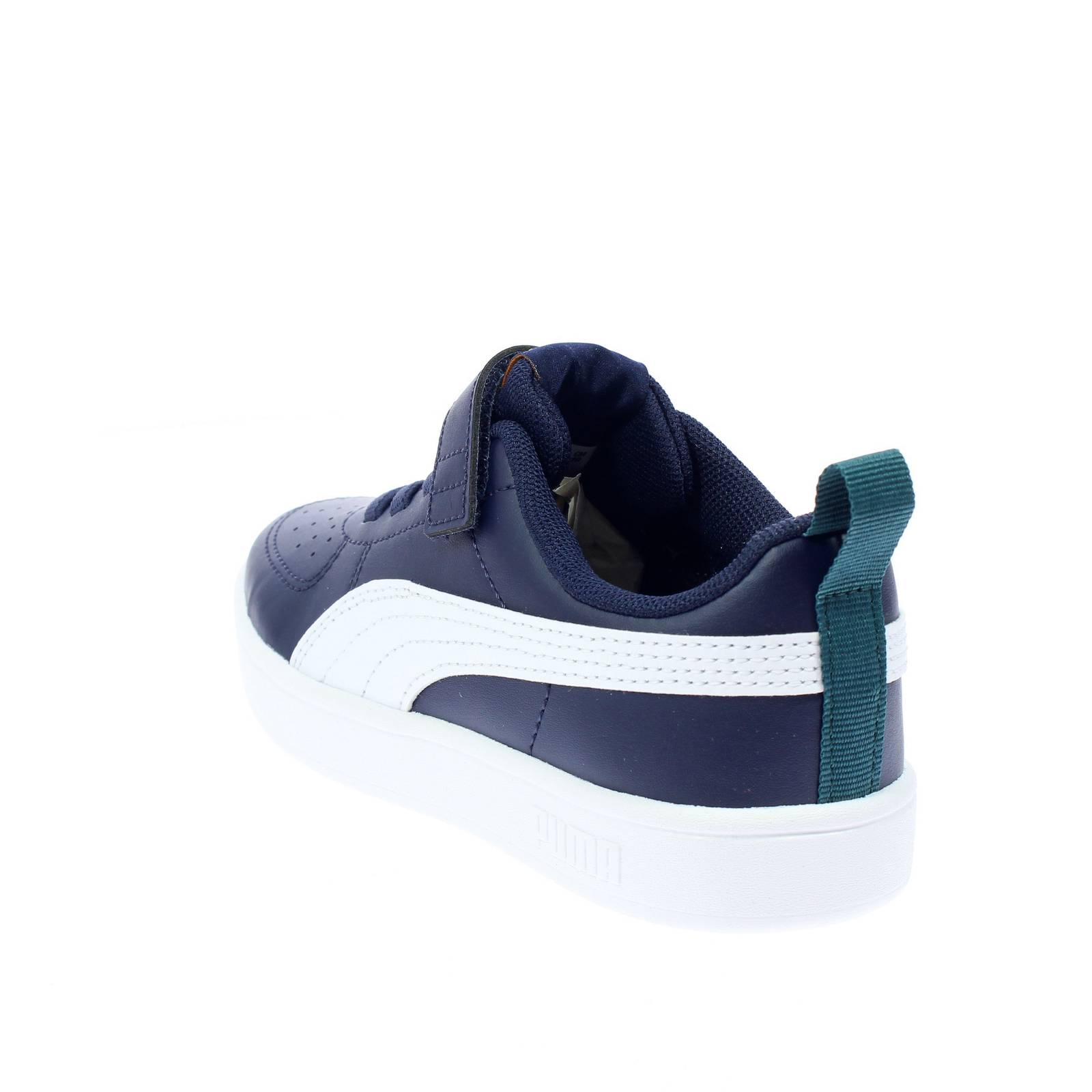 PUMA Rickie AC PS - Sneakers with Straps Kids blue Photo 4