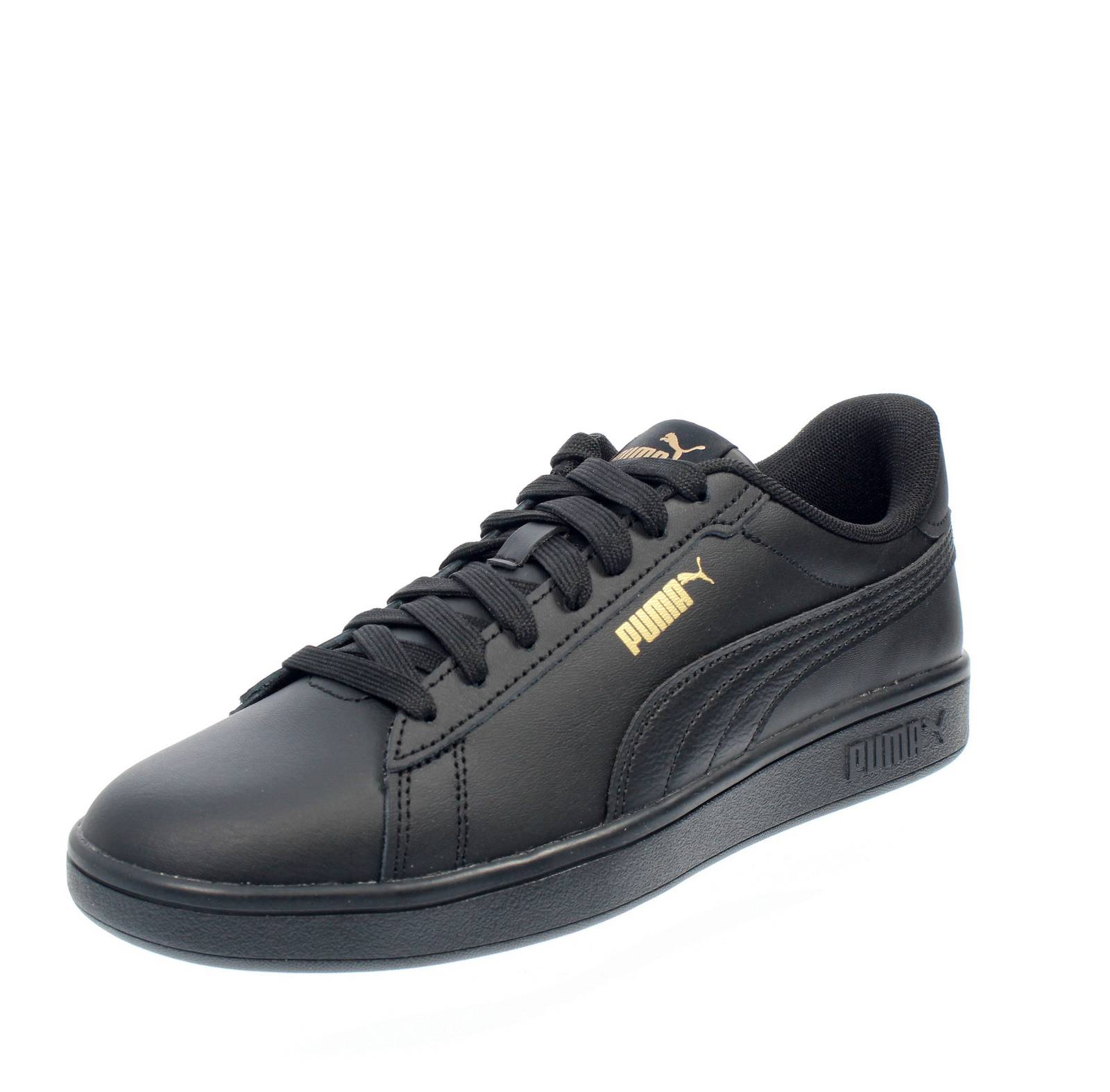Puma Smash 3.0 L Nero - Uomo Scarpe Sneakers Sportive - Zdjęcie 4 z 4