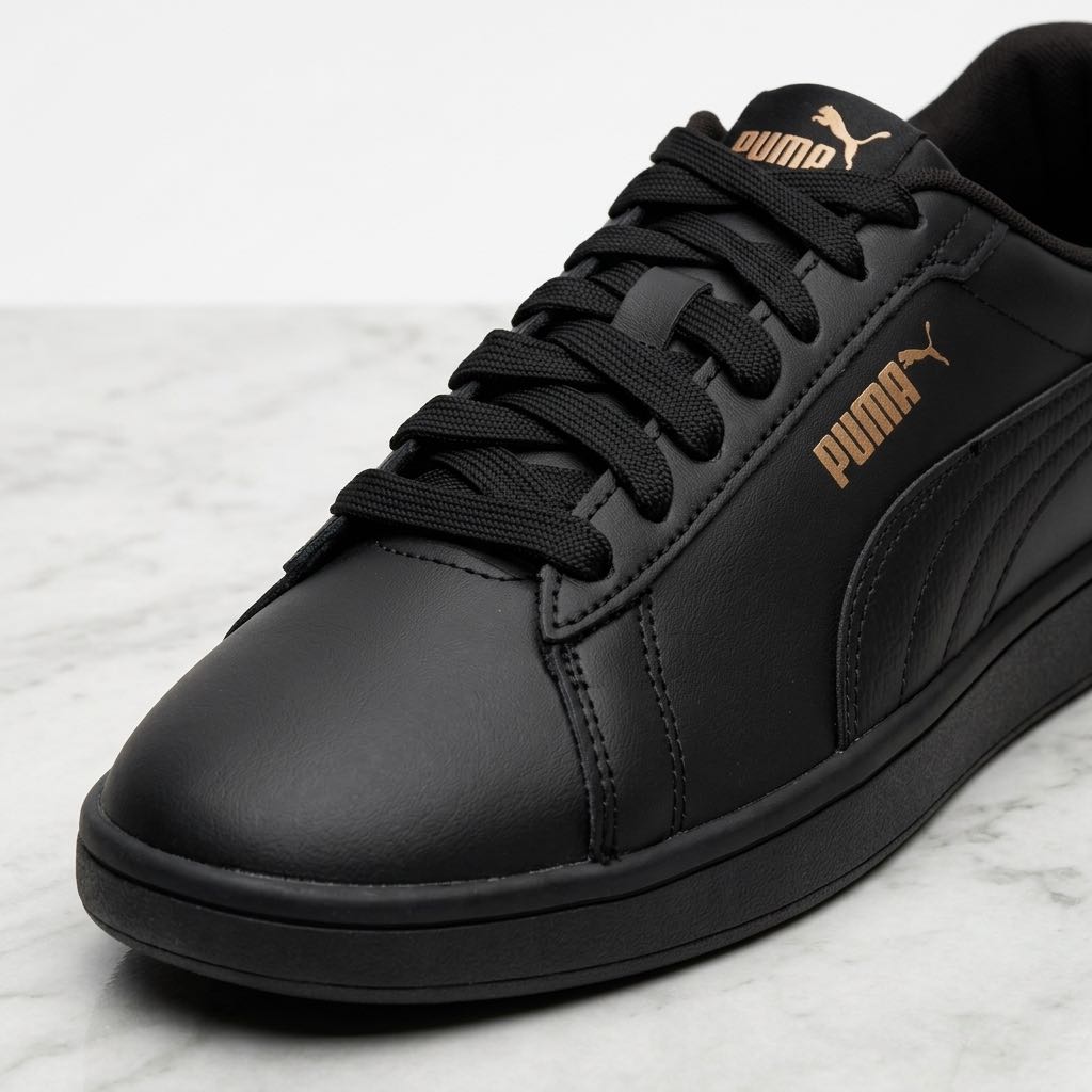 PUMA Smash 3.0 L Homme noir Photo 5