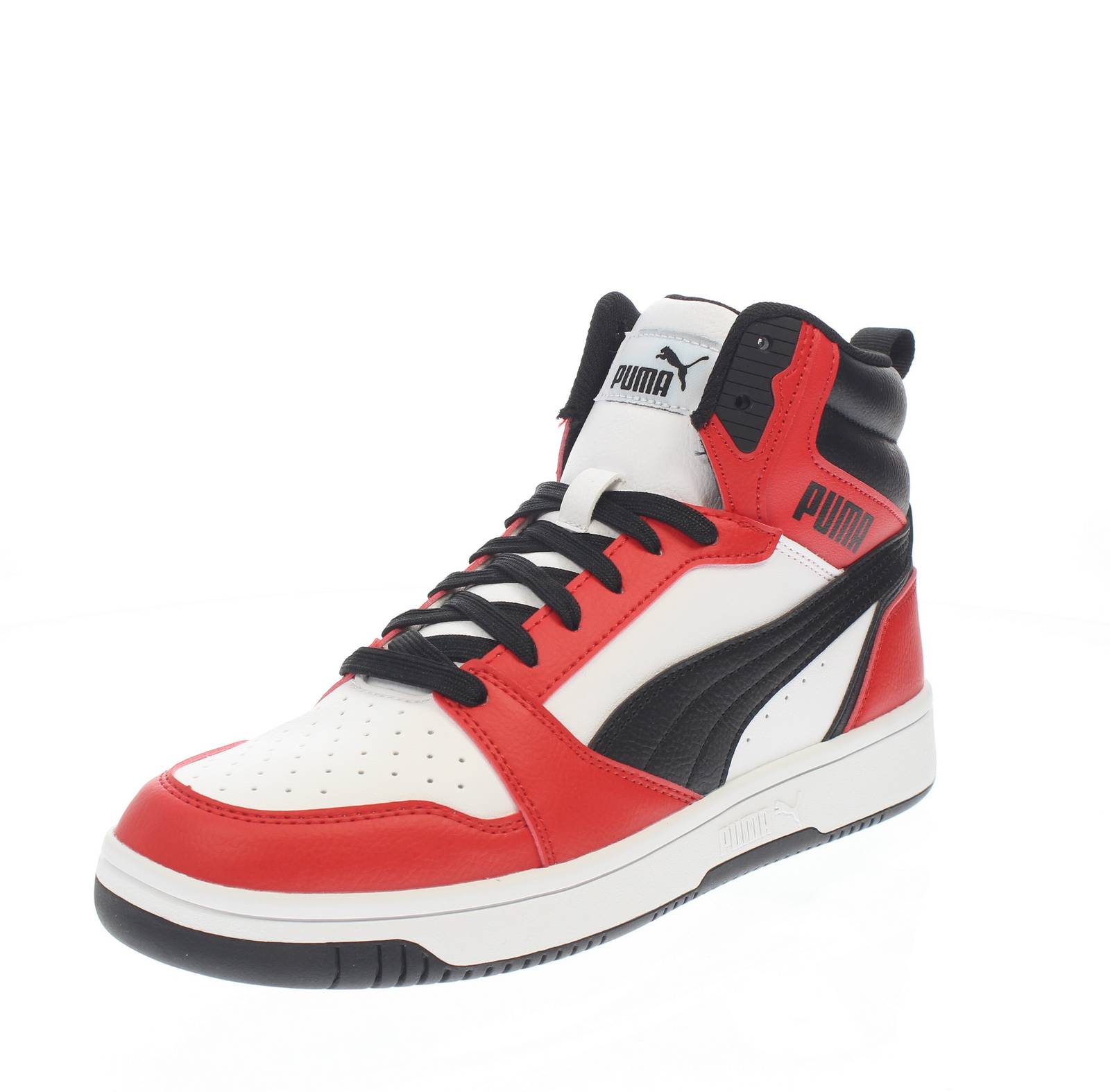 PUMA Rebound V6 Mid JR - High Sneakers Kids white