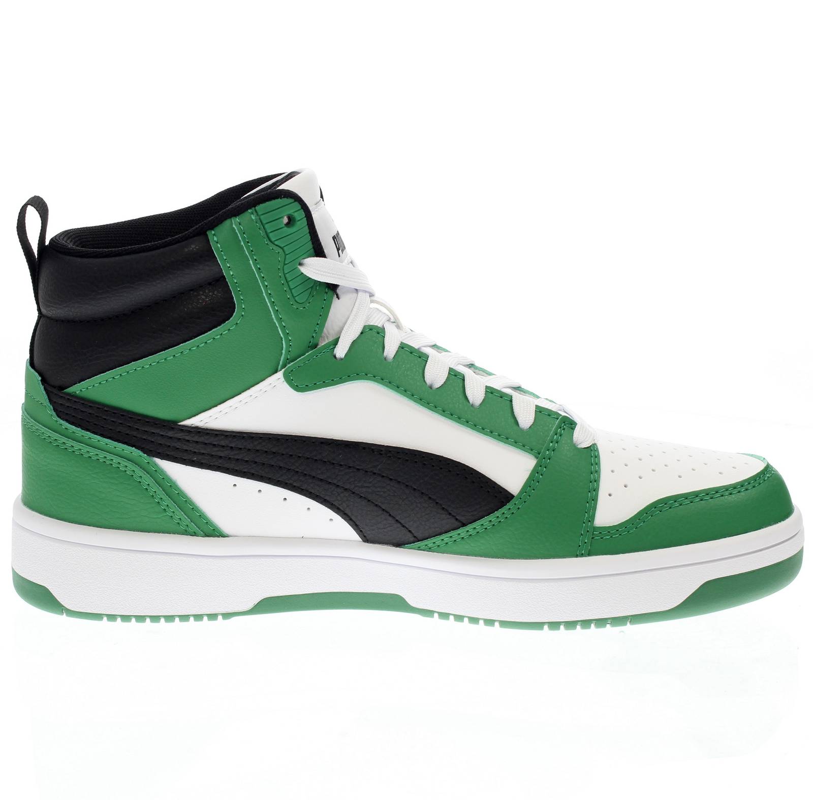 PUMA Rebound V6 Mid JR - High Sneakers Kids green Photo 2