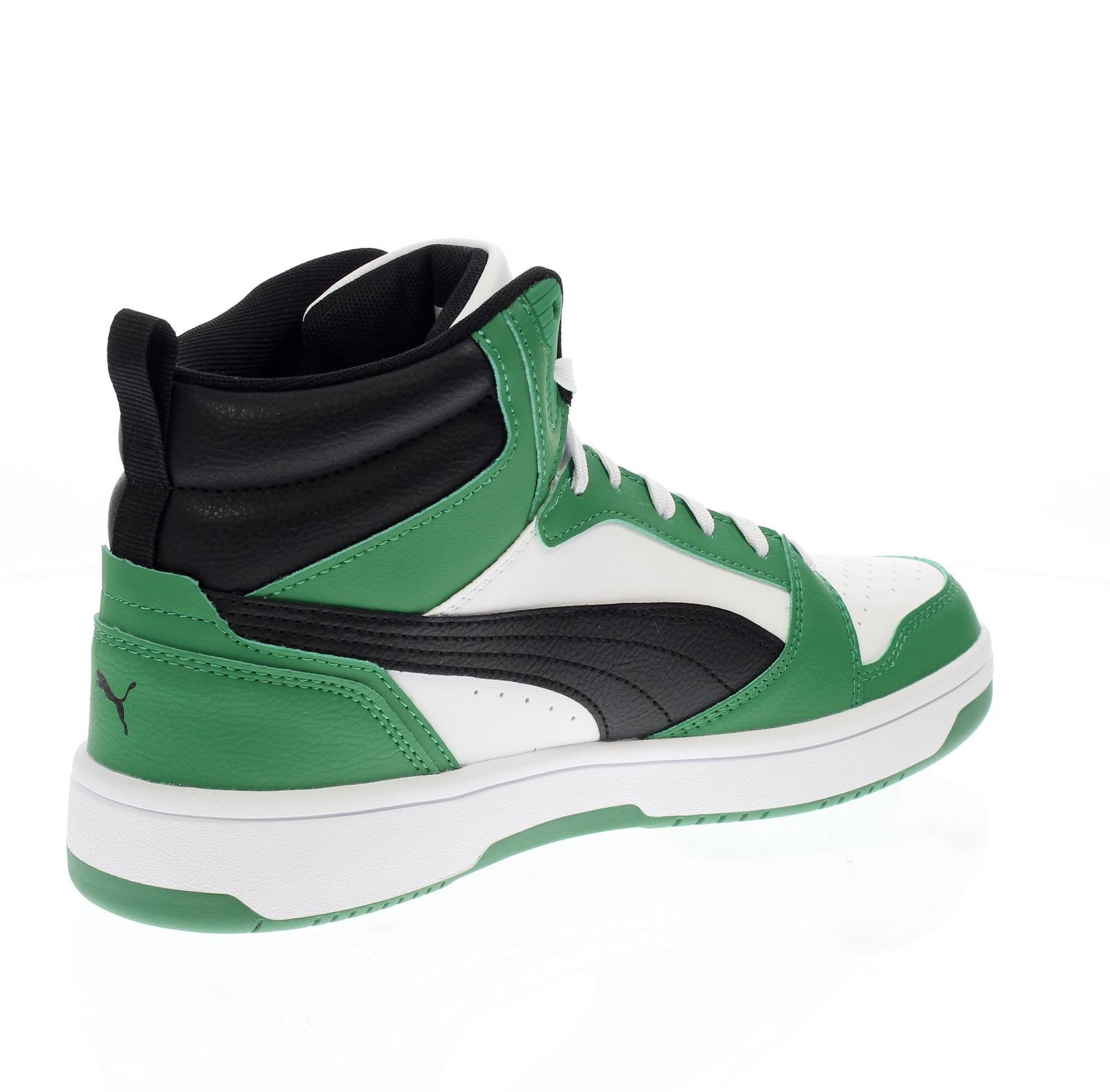 PUMA Rebound V6 Mid JR - High Sneakers Kids green Photo 4