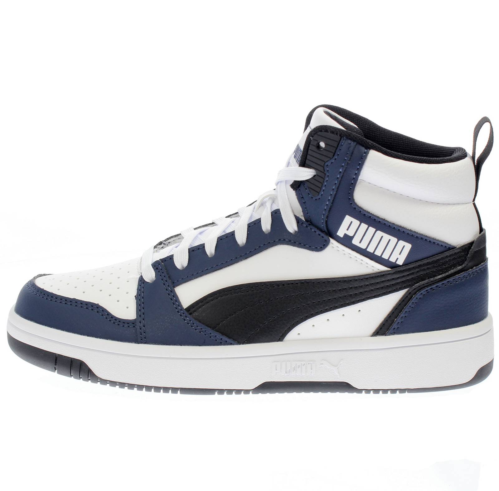 PUMA Rebound V6 Mid JR - High Sneakers Kids blue Photo 3