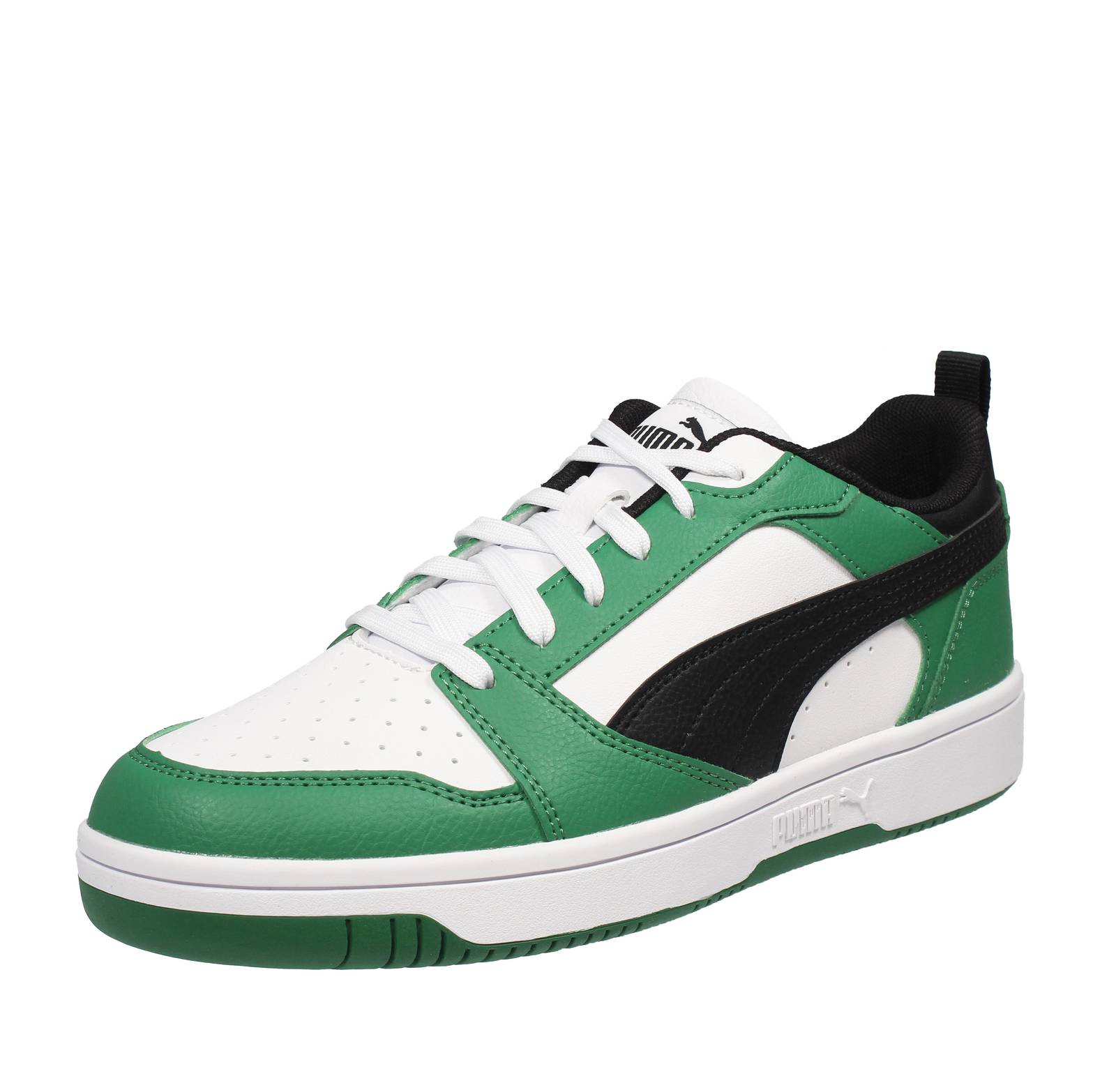 Puma Rebound V6 Lo Jr - Кроссовки Basse Verde - Кроссовки Scarpe Ragazzo для юниоров