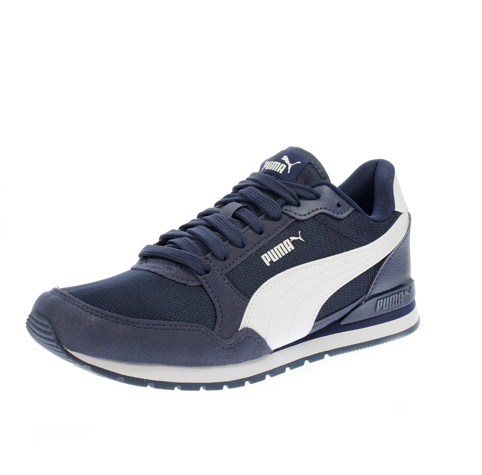 Puma St Runner V3 Mesh Blu - Uomo Scarpe Sport Беговая дорожка для фитнеса E Trail