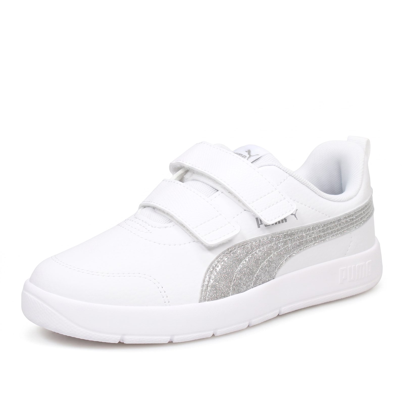 PUMA Courtflex V3 V PS Kids white