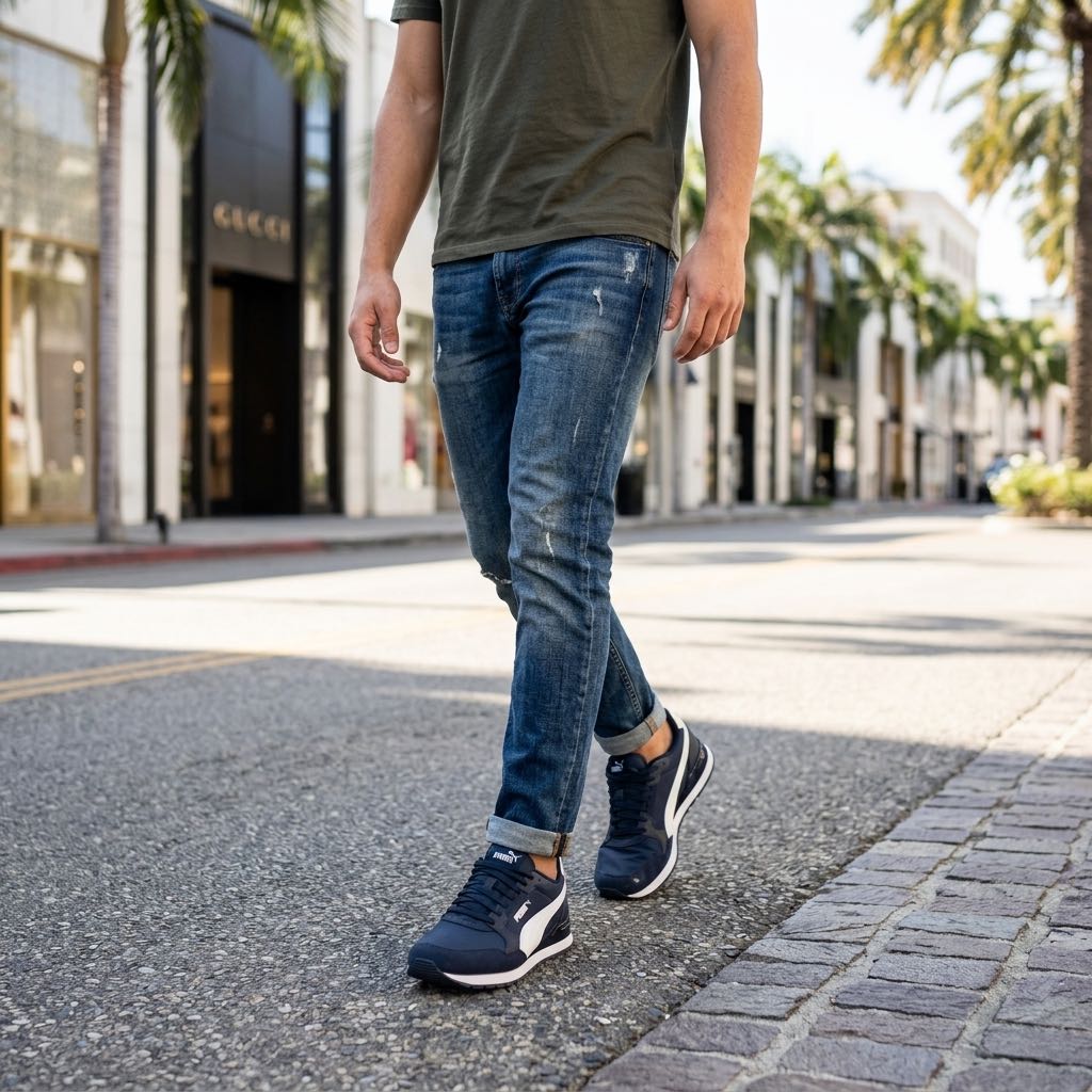 PUMA St Runner V4 NL Man blue Photo 2