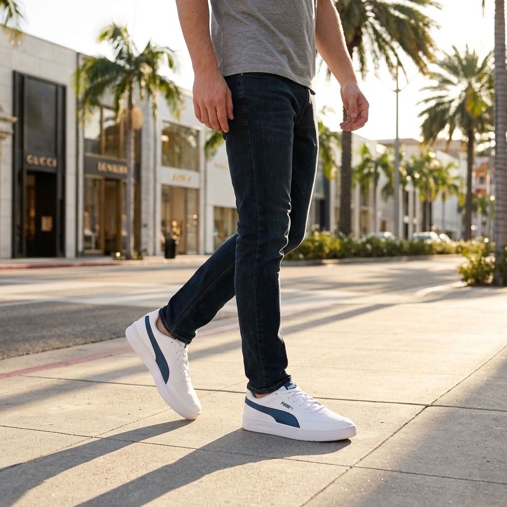 PUMA Court Classic Man white Photo 2