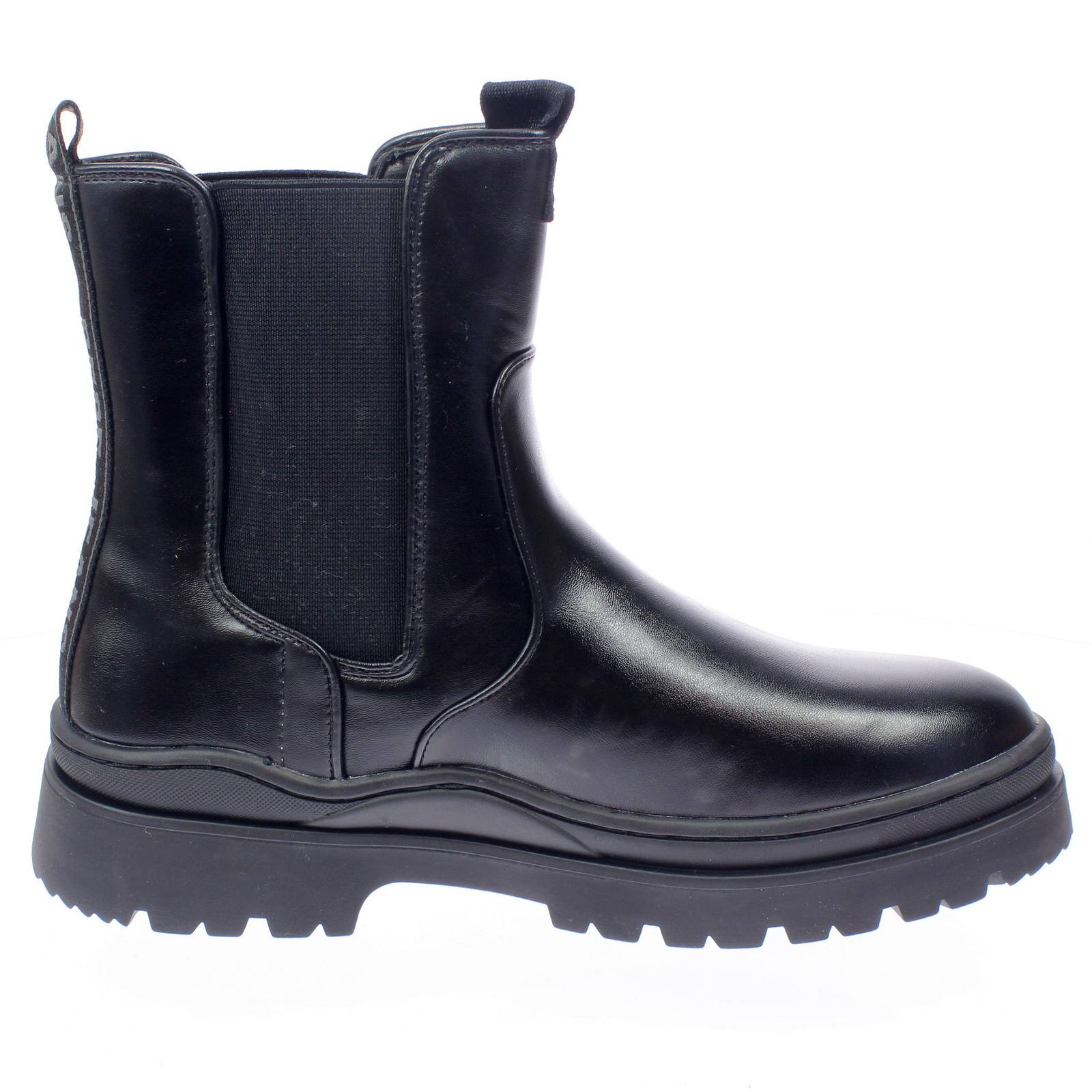 PEPE JEANS Soda - Bottes Chelsea en simili-cuir Homme noir Photo 2