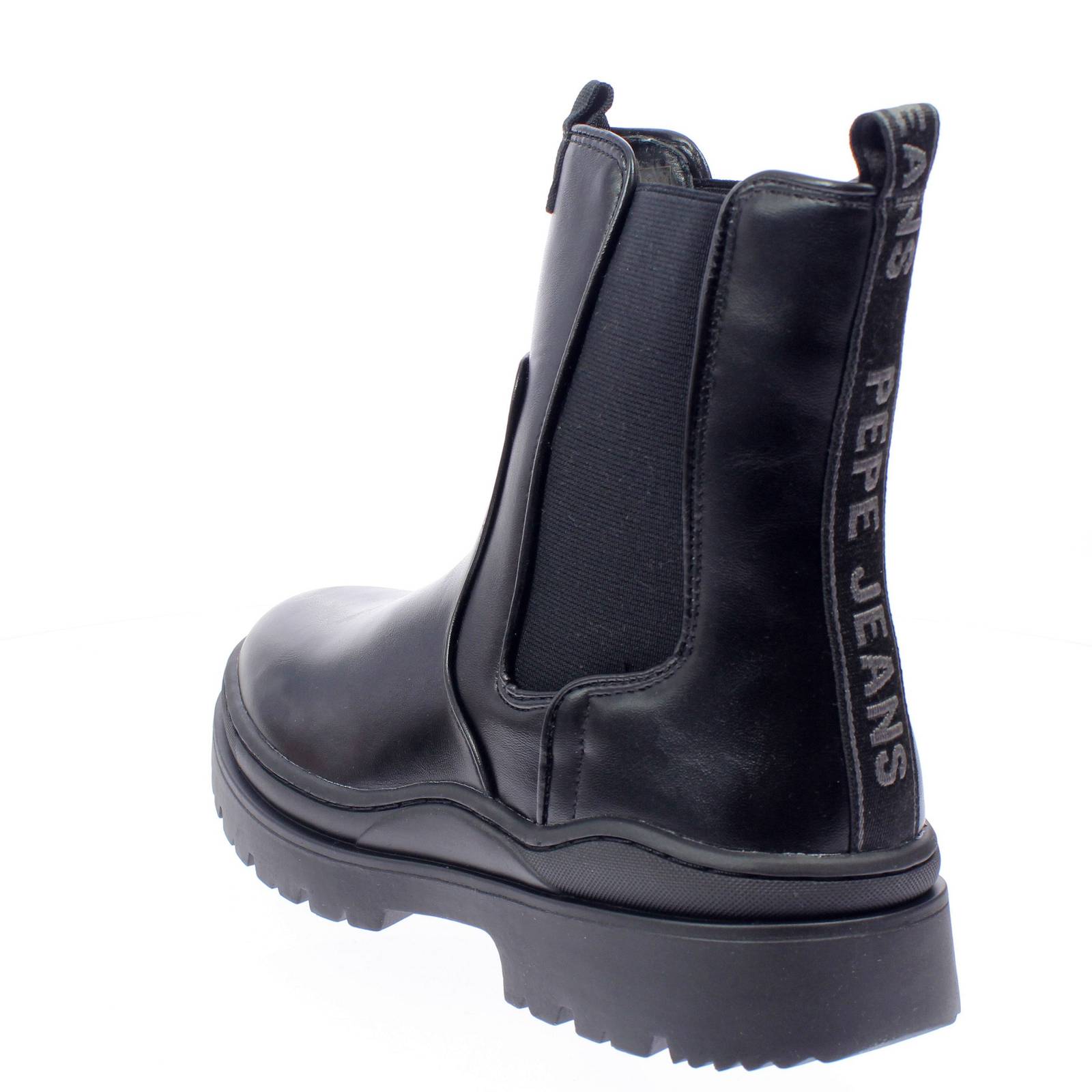 PEPE JEANS Soda - Bottes Chelsea en simili-cuir Homme noir Photo 4