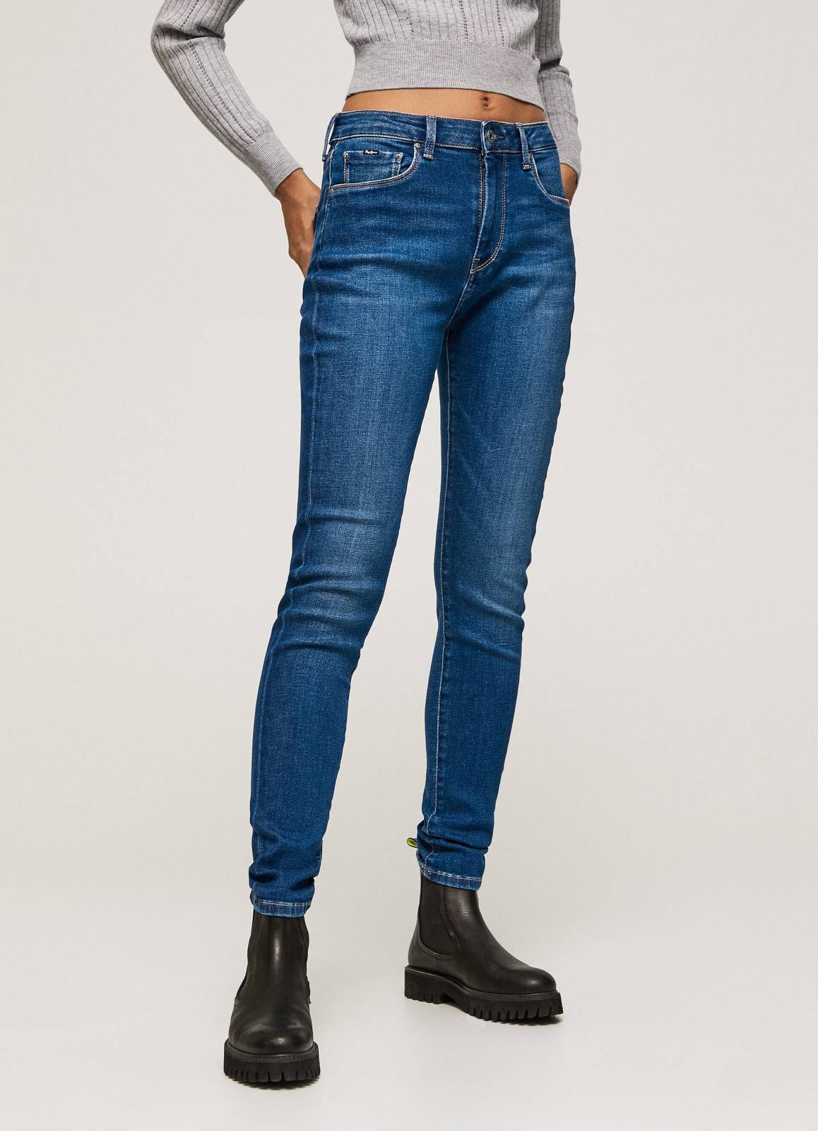 PEPE JEANS Pantalon en denim Regent - Jean skinny Femme jean