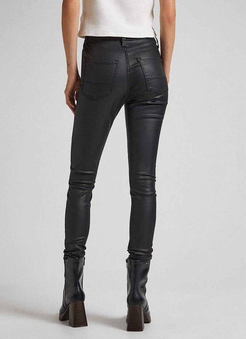 PEPE JEANS Pantalon en denim Regent - Jean skinny taille haute Femme jean Photo 3