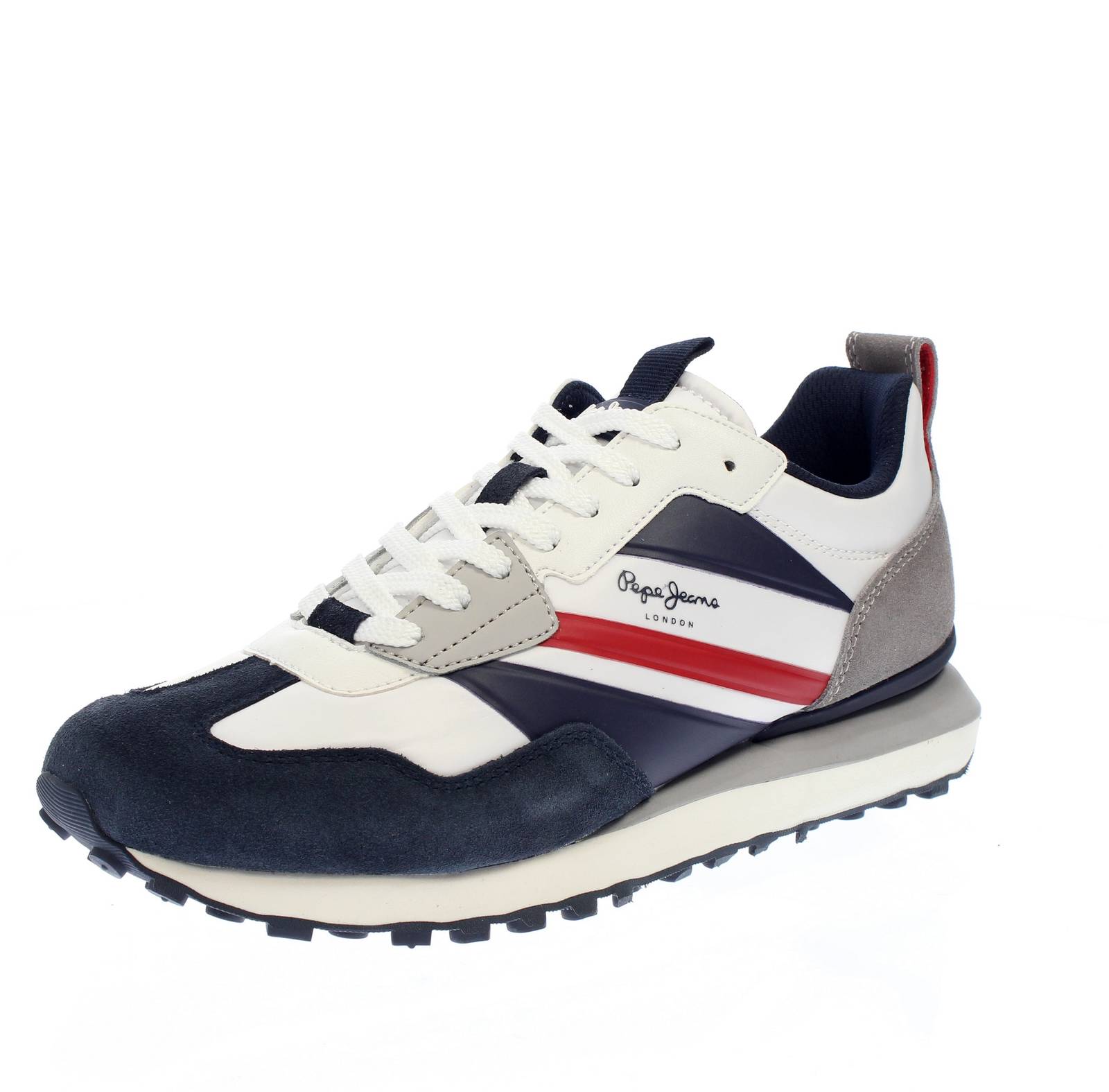 Джинсы Pepe Jeans Foster Heat - Кроссовки из замши Tessuto E синего цвета - Кроссовки Uomo Scarpe