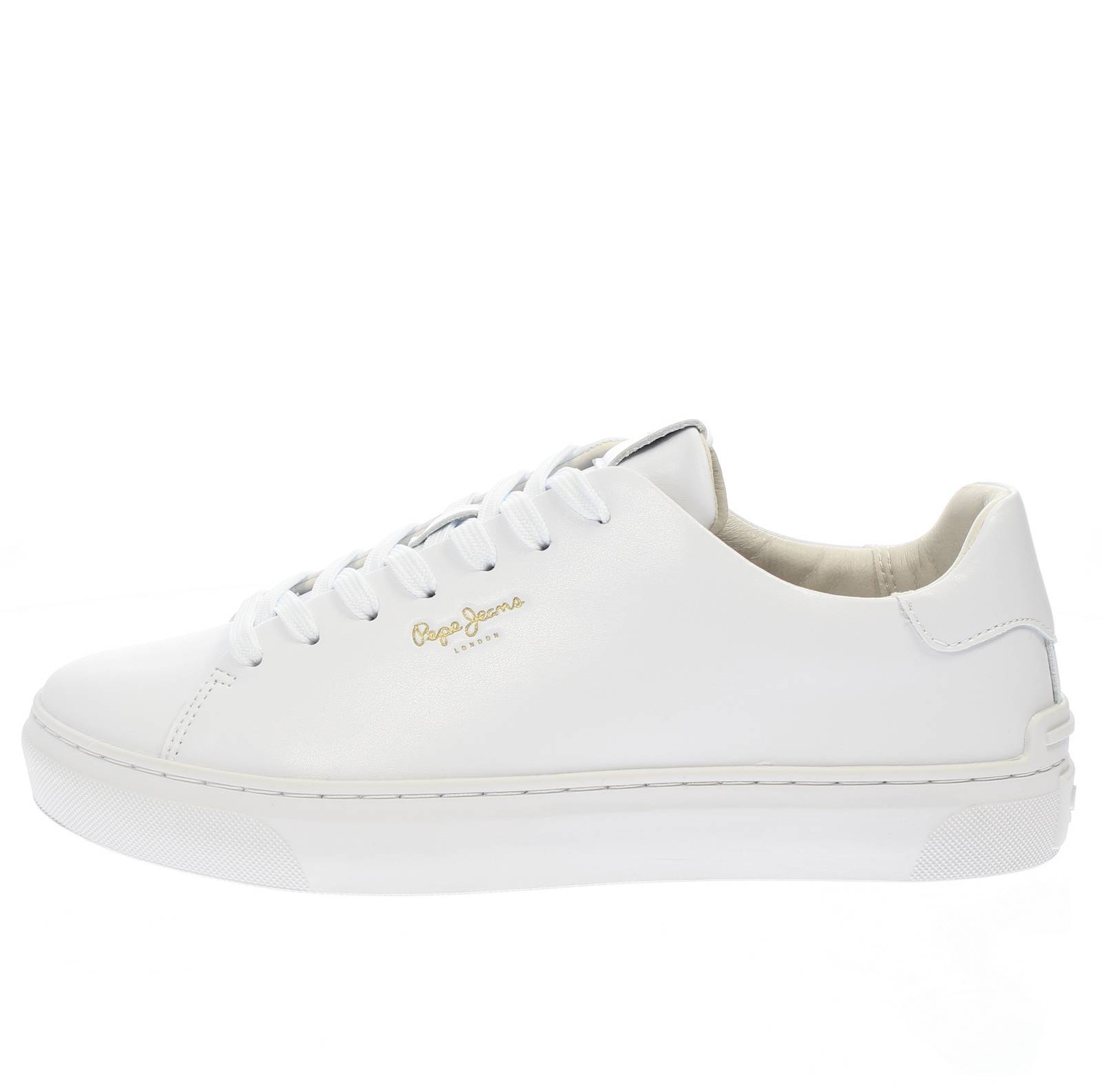 PEPE JEANS Camden Classic - Sneakers basses en cuir Femme blanc Photo 3