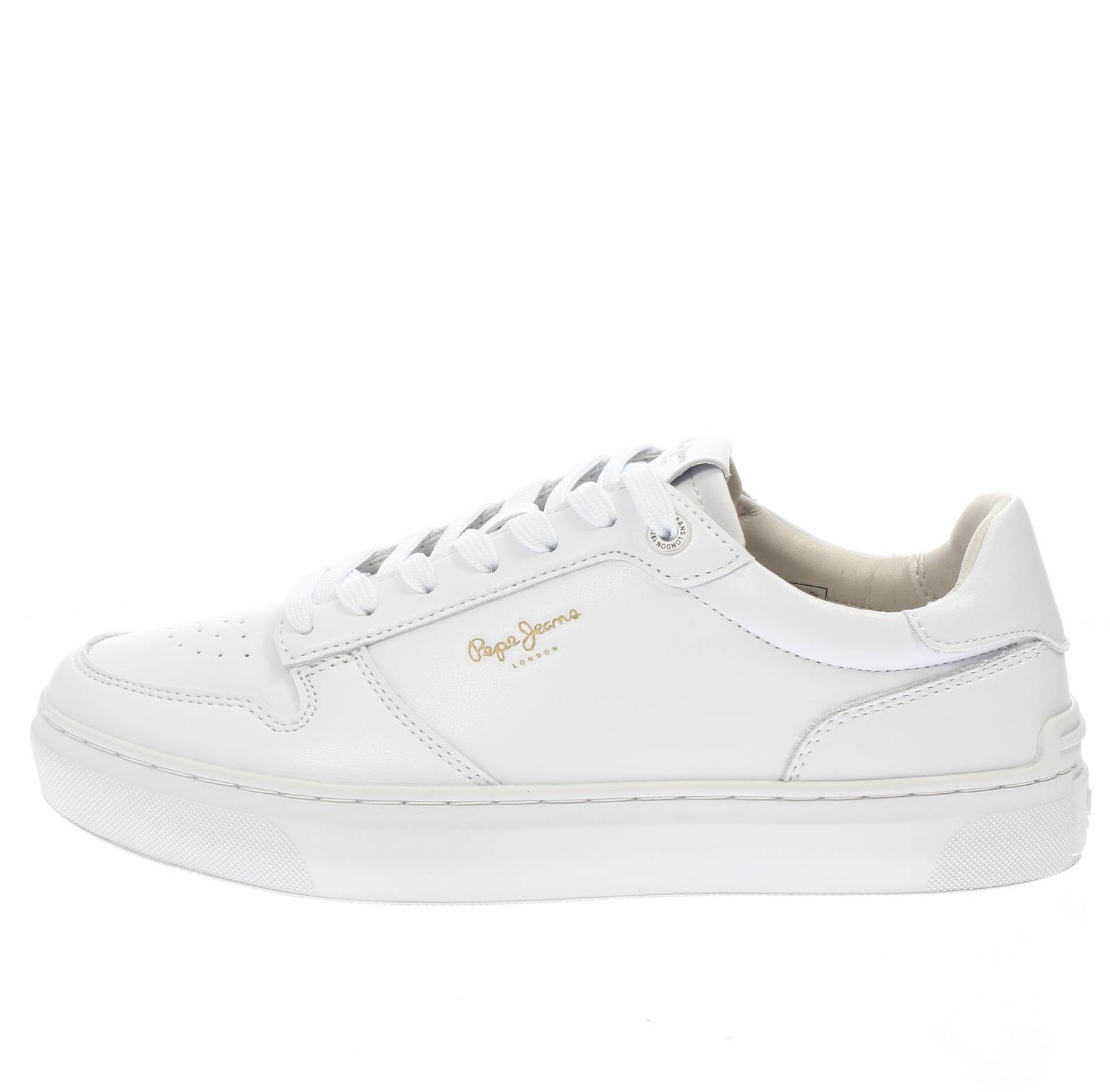 PEPE JEANS Camden Supra W - Low Leather Sneakers Femme blanc Photo 3