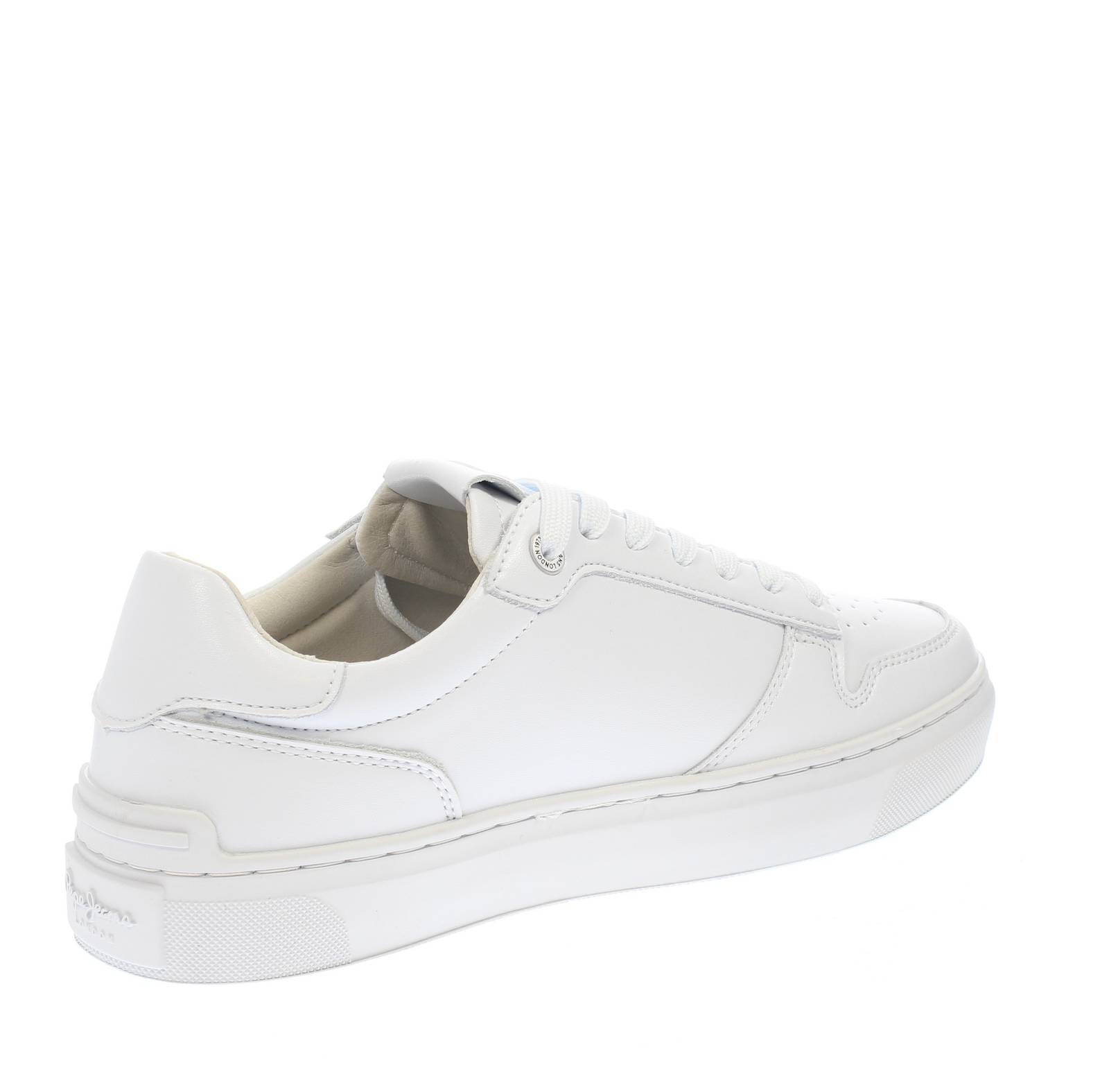 PEPE JEANS Camden Supra W - Low Leather Sneakers Femme blanc Photo 4