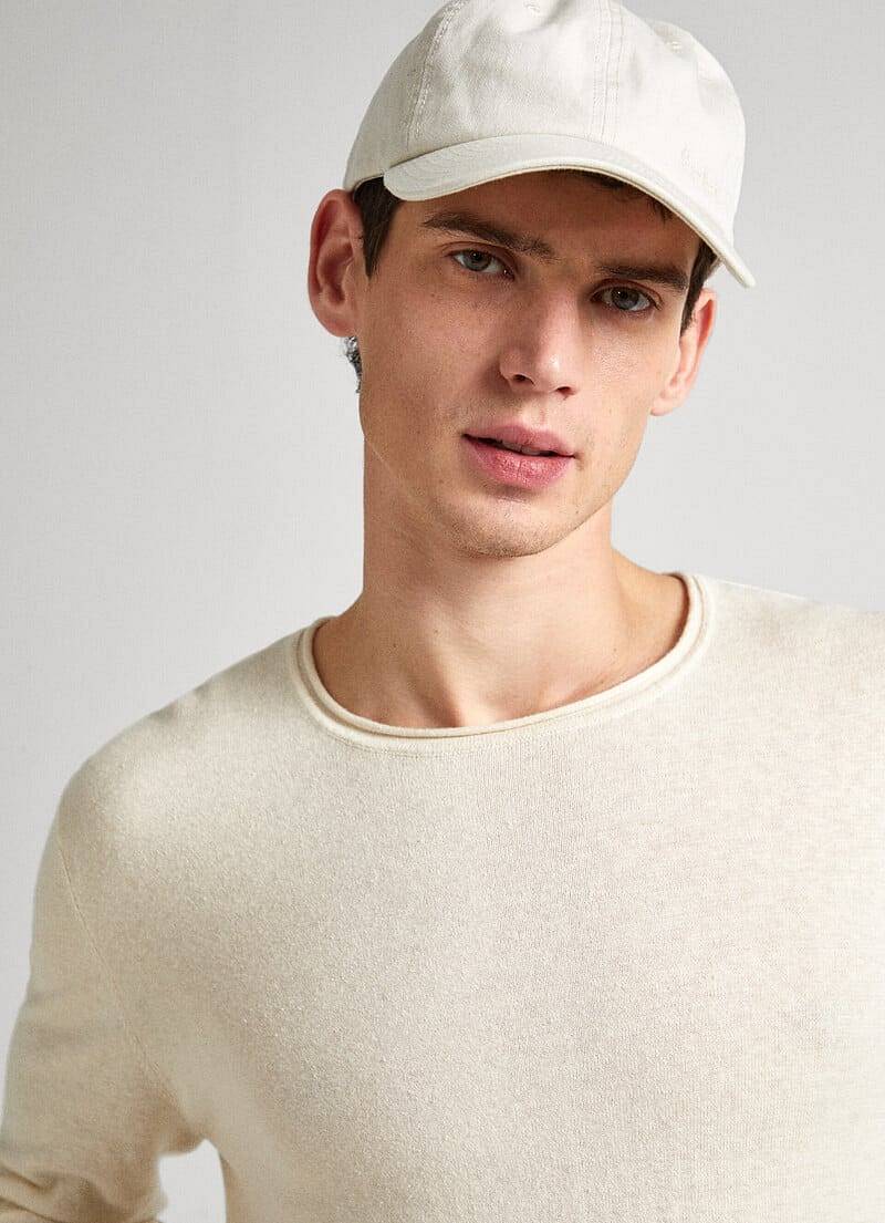PEPE JEANS Miller- Pull à col ras du cou Homme blanc Photo 4