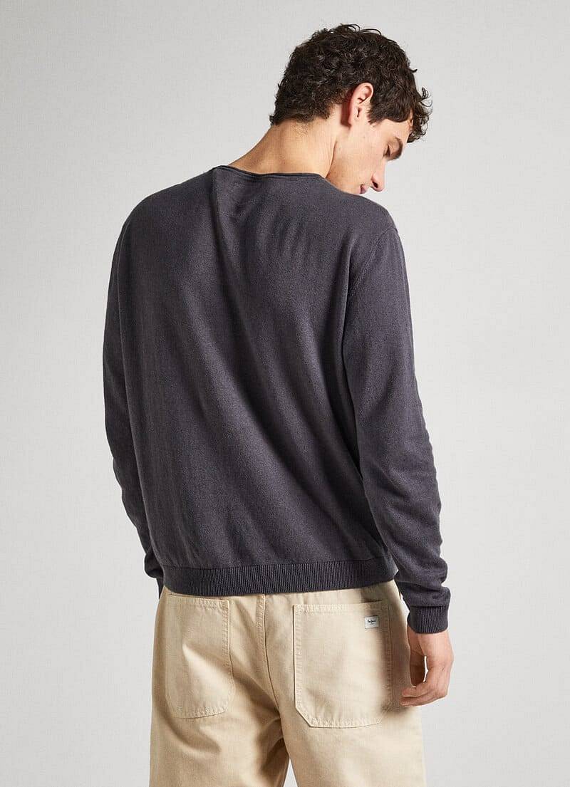 PEPE JEANS Miller- Pull à col ras du cou Homme gris Photo 3