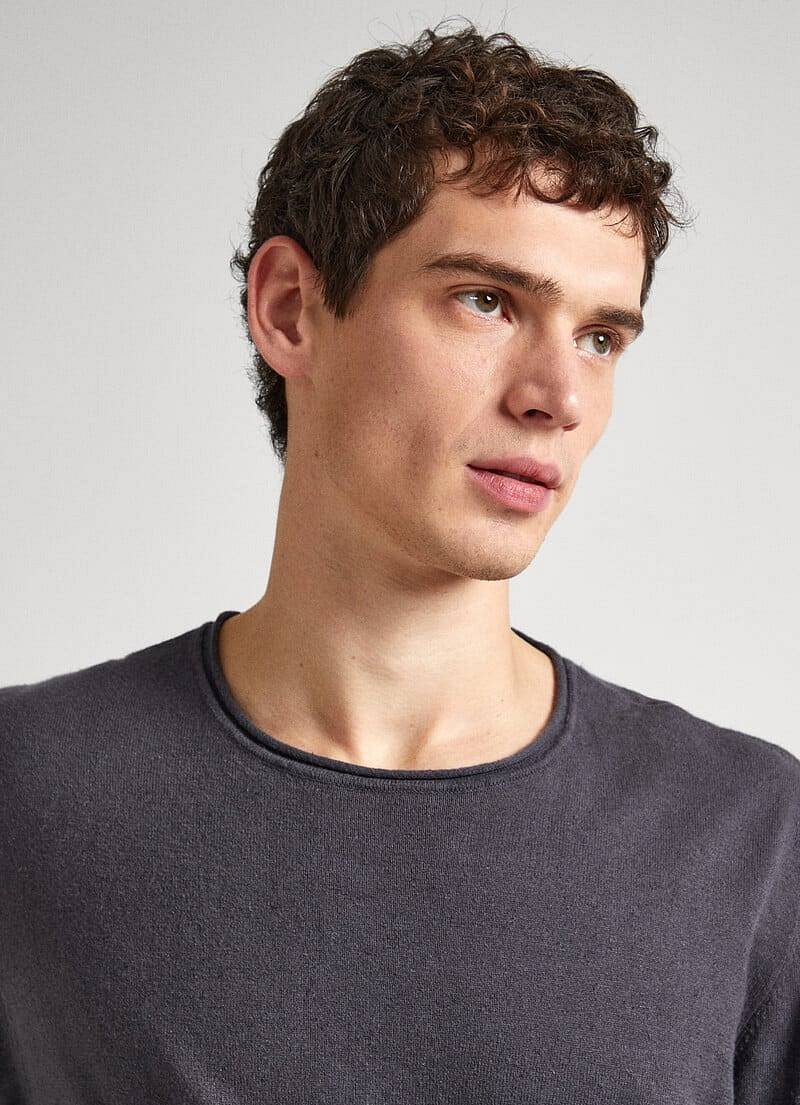 PEPE JEANS Miller- Pull à col ras du cou Homme gris Photo 4