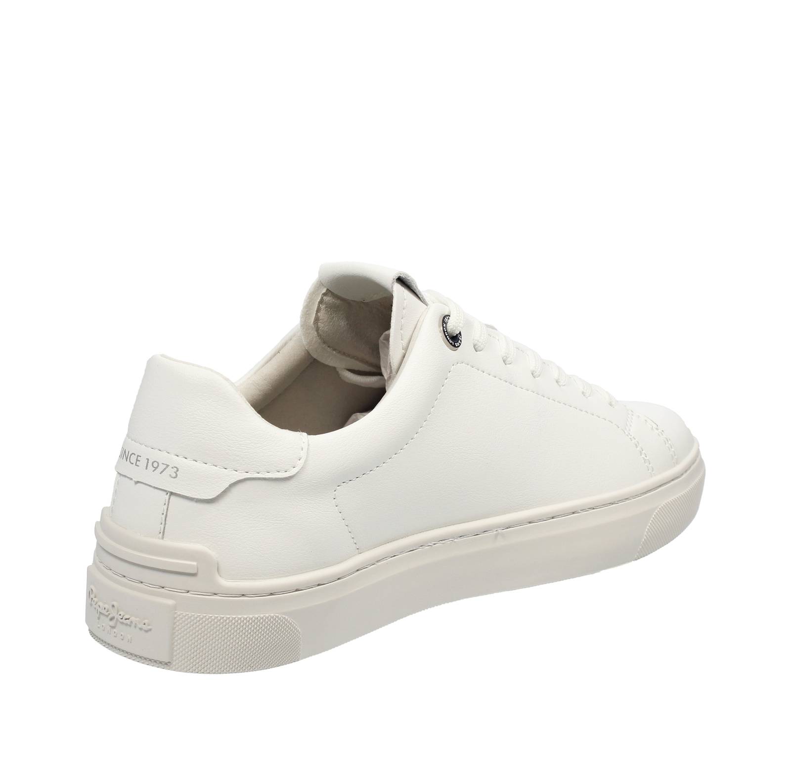 PEPE JEANS Camden Club - Sneakers basses en cuir Homme blanc Photo 4