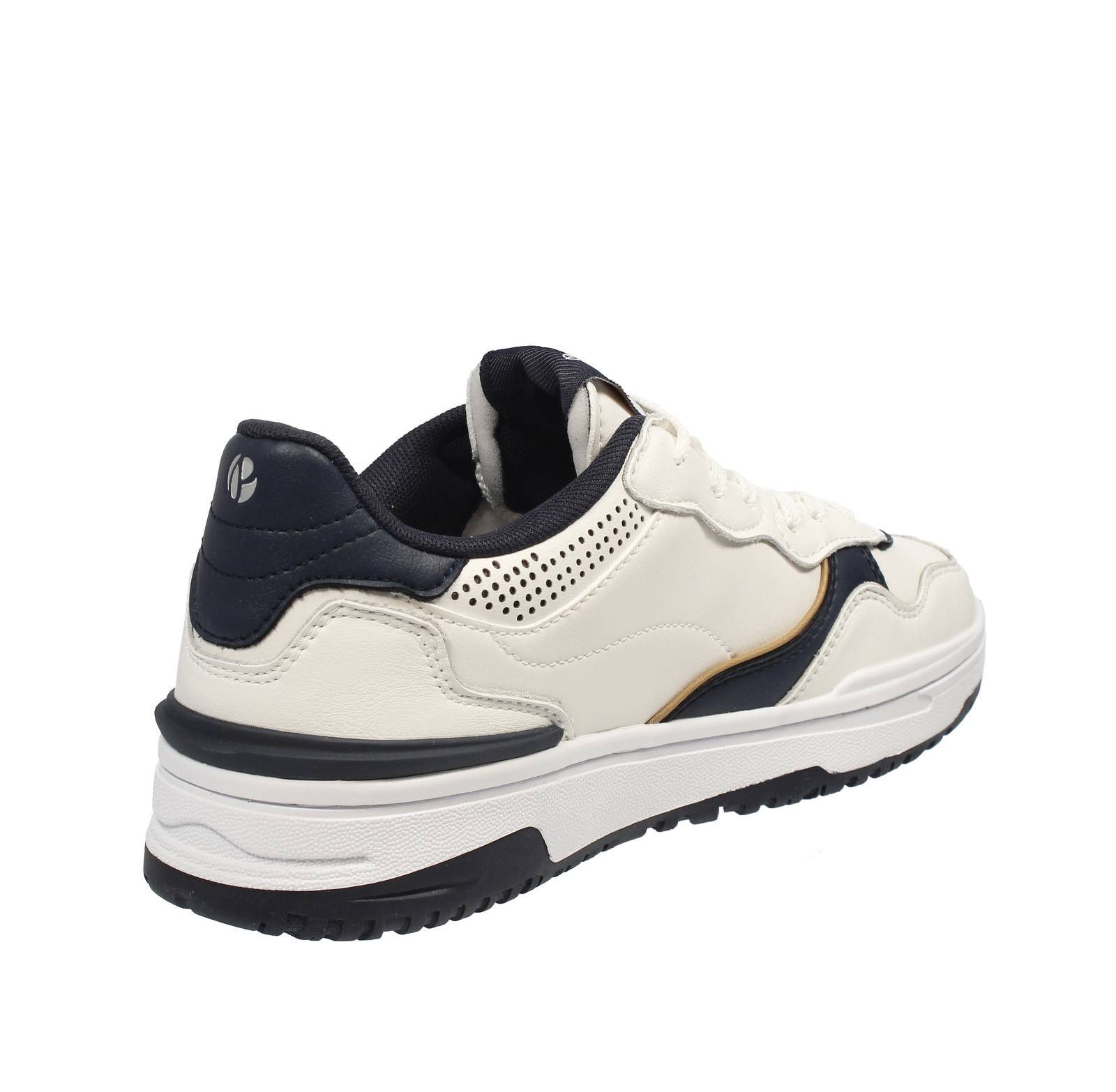 PEPE JEANS Chester Basic - Sneakers basses en cuir Homme blanc Photo 4