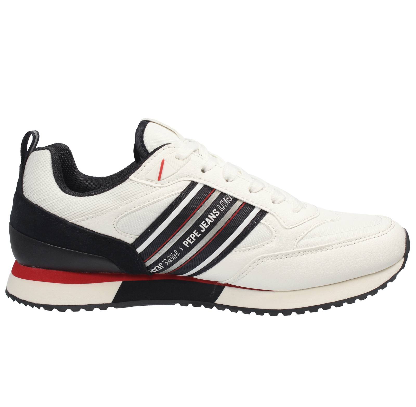 PEPE JEANS Dublin Young - Sneakers basses en tissu Homme blanc Photo 2
