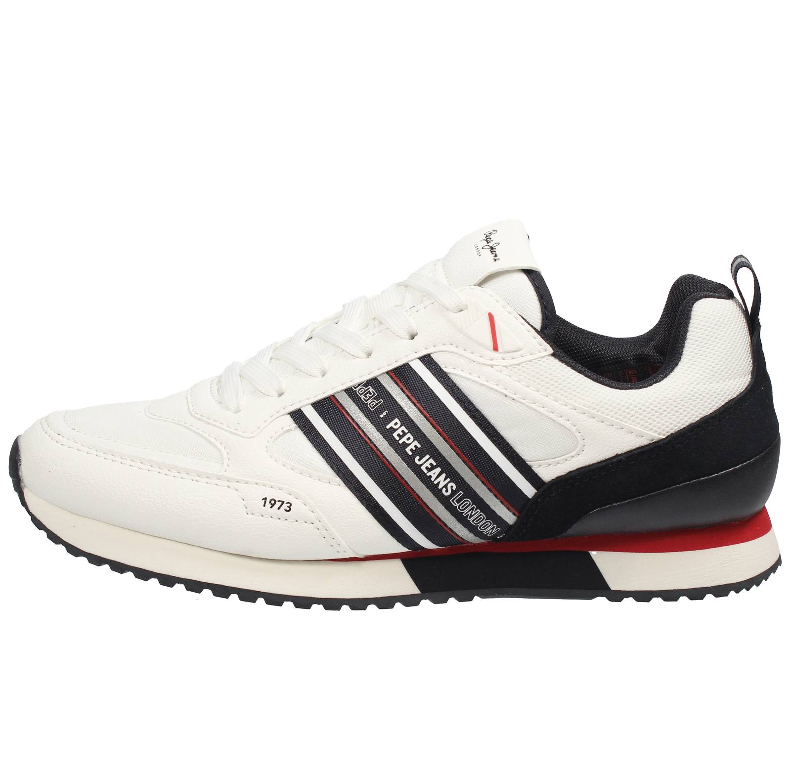 PEPE JEANS Dublin Young - Sneakers basses en tissu Homme blanc Photo 3