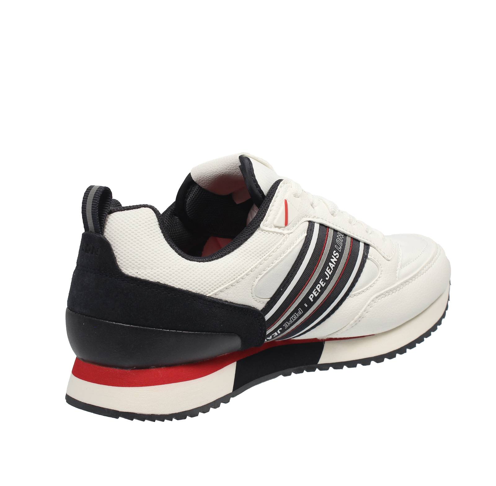 PEPE JEANS Dublin Young - Sneakers basses en tissu Homme blanc Photo 4