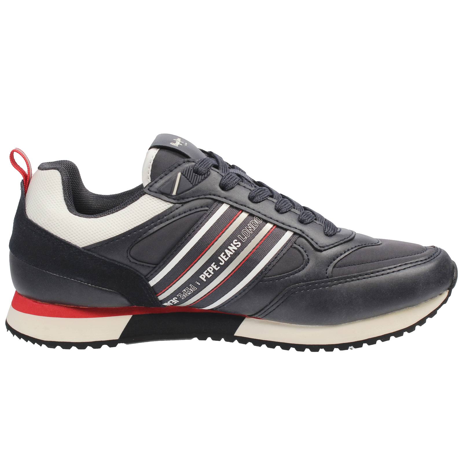 PEPE JEANS Dublin Young - Sneakers basses en tissu Homme bleu Photo 2