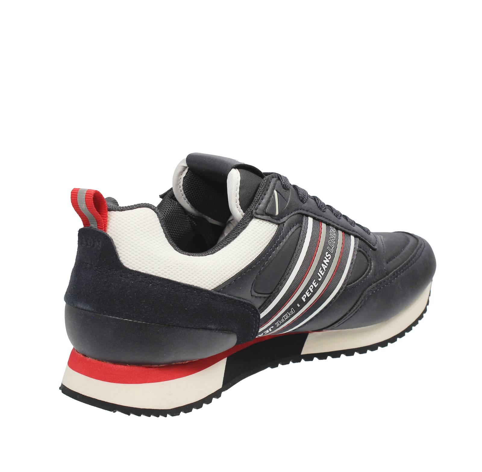 PEPE JEANS Dublin Young - Sneakers basses en tissu Homme bleu Photo 4