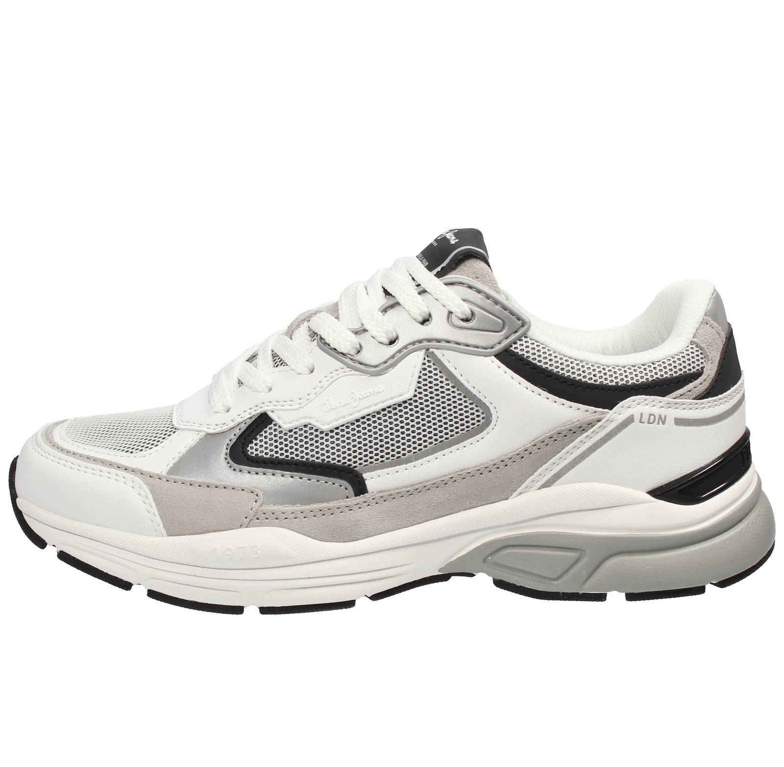 PEPE JEANS Dave Master - Sneakers en tissu Homme blanc Photo 3