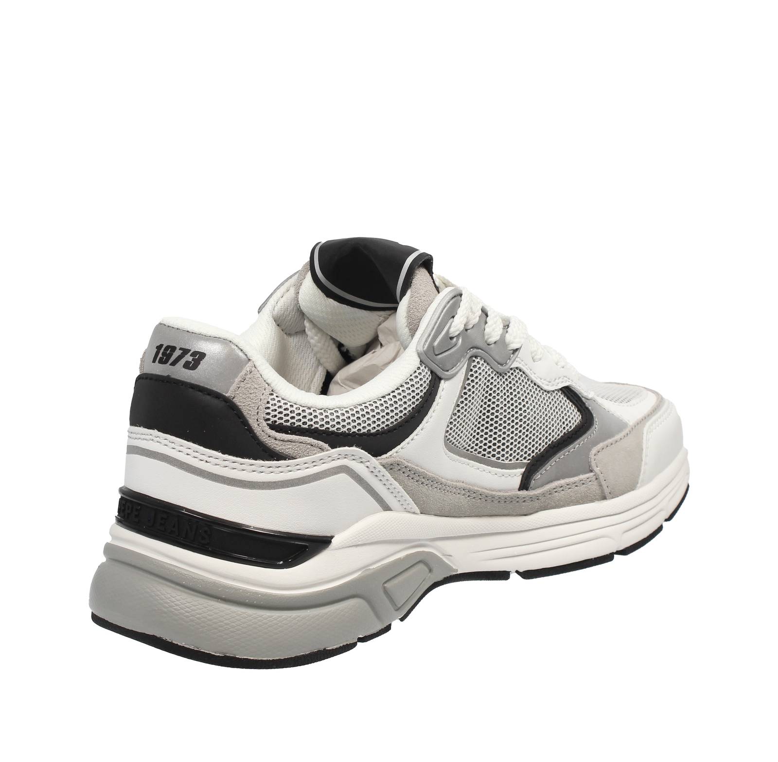 PEPE JEANS Dave Master - Sneakers en tissu Homme blanc Photo 4
